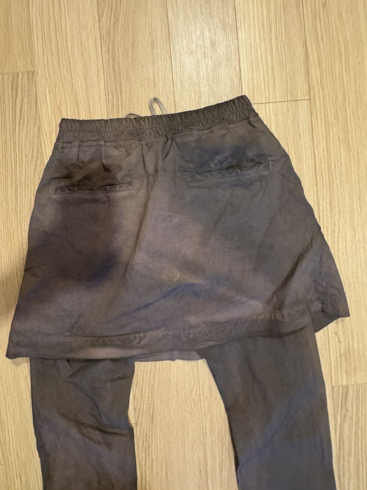 Rick Owens Rick Owens Drkshdw Kilt Skirt Layered Pants Size US 30 / EU 46 - 7 Thumbnail