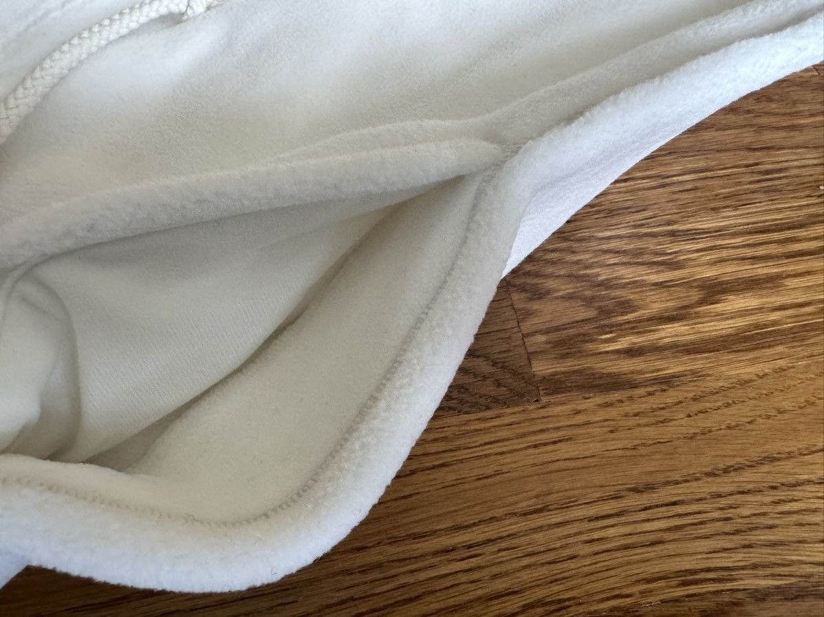 JW Anderson × Uniqlo Small JW Anderson White Fleece Pants Sherpa Joggers Size US 28 / EU 44 - 8 Thumbnail
