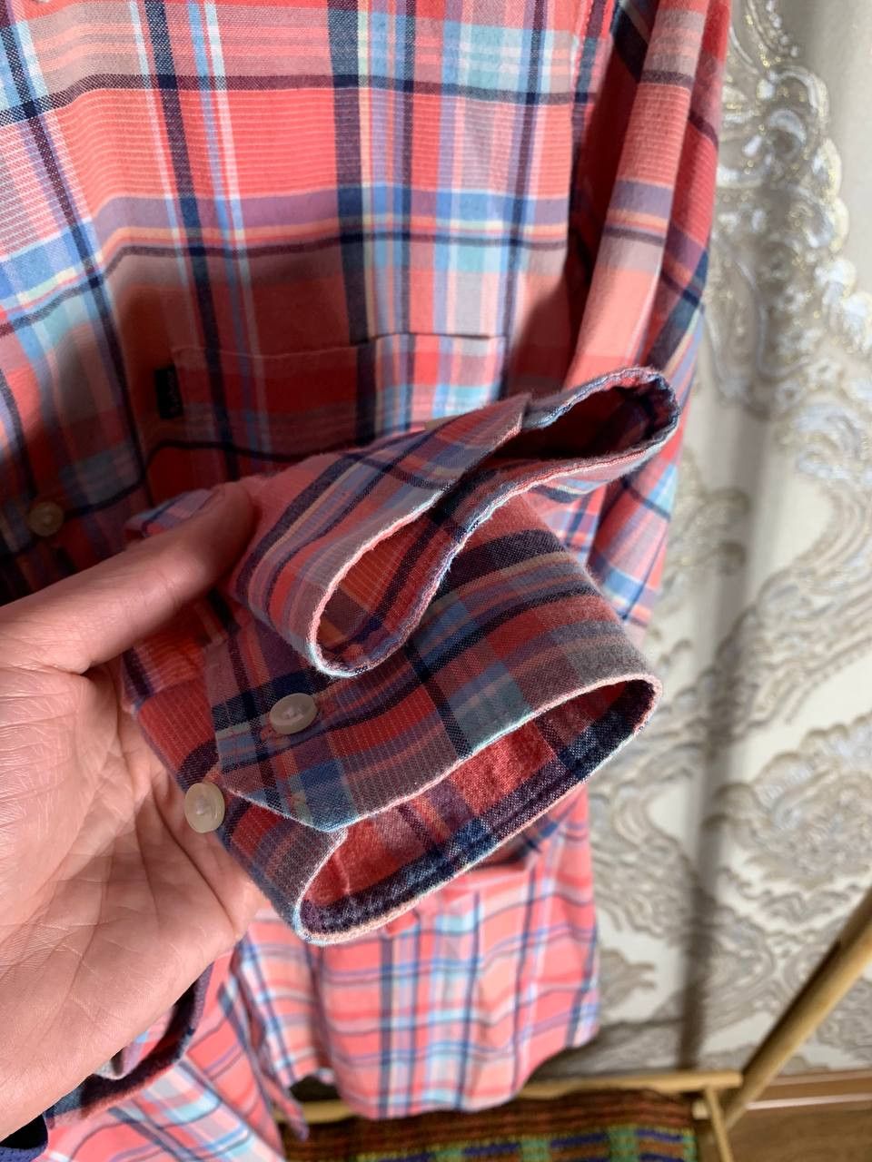 Barbour Vintage Barbour International Oxford Flannel Shirt Casual Size US L / EU 52-54 / 3 - 6 Thumbnail