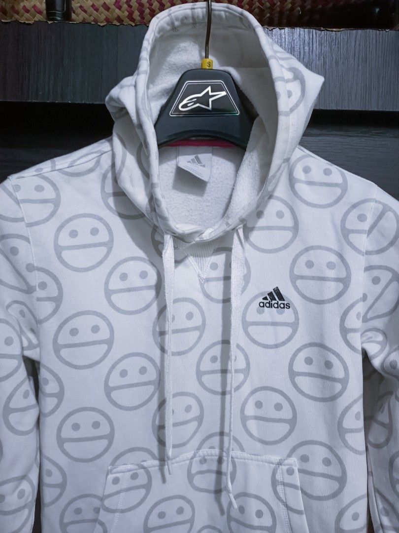 Adidas Adidas hoodie smiley aop Size US S / EU 44-46 / 1 - 2 Thumbnail
