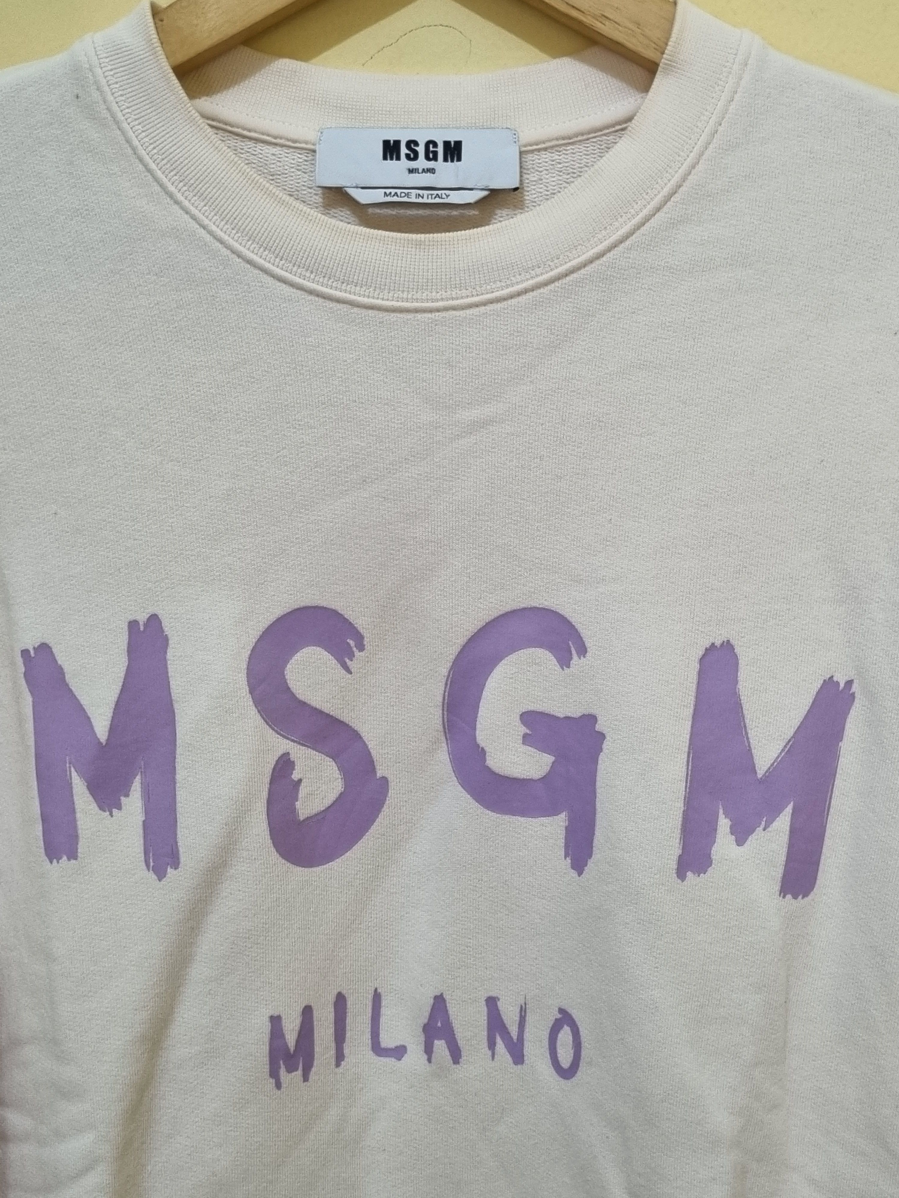 MSGM MSGM MILANO Sweatshirt Size US M / EU 48-50 / 2 - 2 Thumbnail