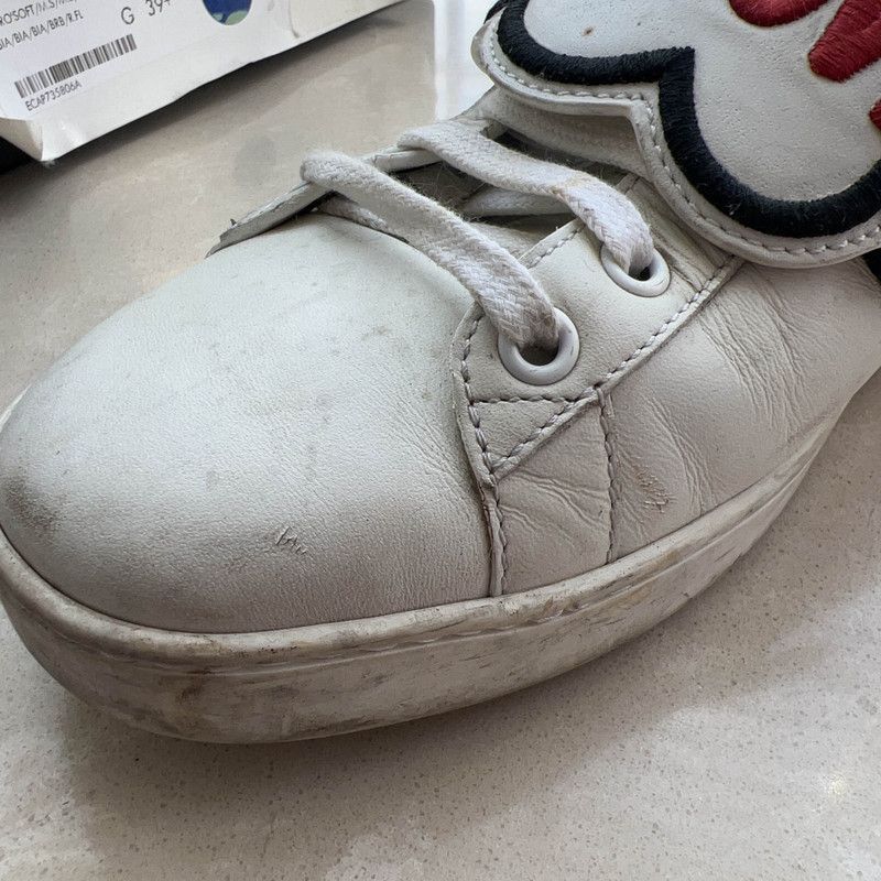 Gucci Gucci ACE Leather Fashion Sneakers for Women - Size US 8.5 / IT 38.5 - 6 Thumbnail