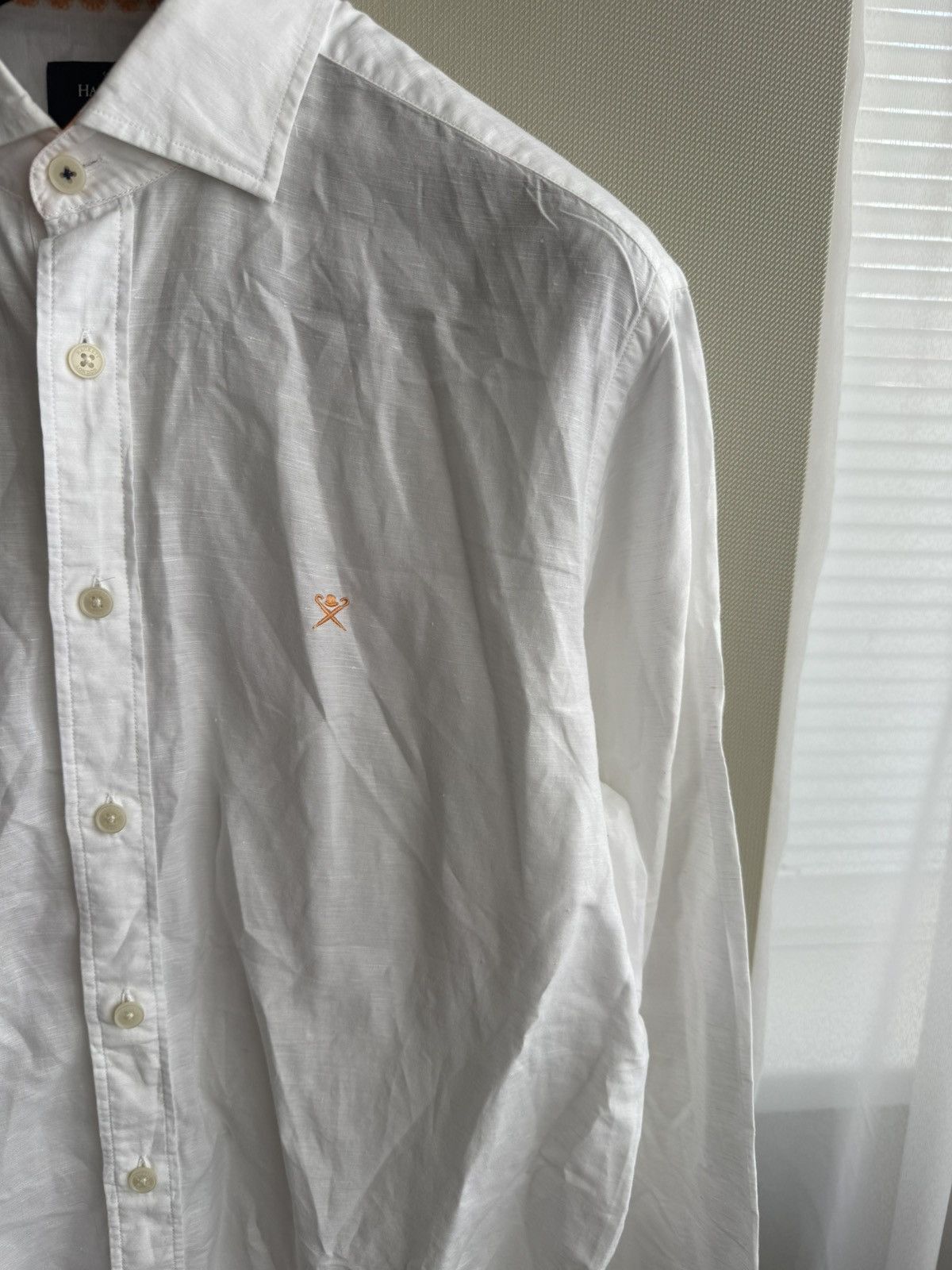 Hackett Hackett Linen Shirt Size L Size US L / EU 52-54 / 3 - 3 Thumbnail