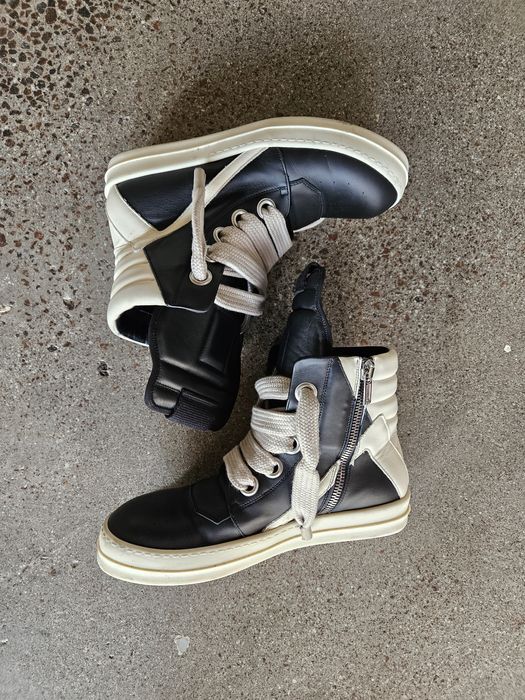 Rick Owens Jumbo Lace Geobaskets | Grailed