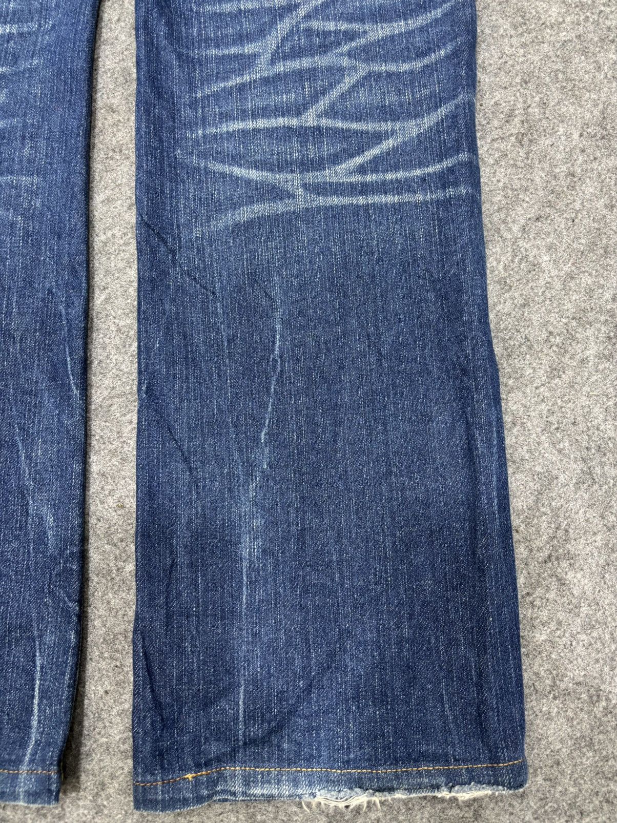 Japanese Brand 💥Sick Design💥Rare The Red Pepper Indian Low Rise Denim F638 Size US 32 / EU 48 - 16 Thumbnail