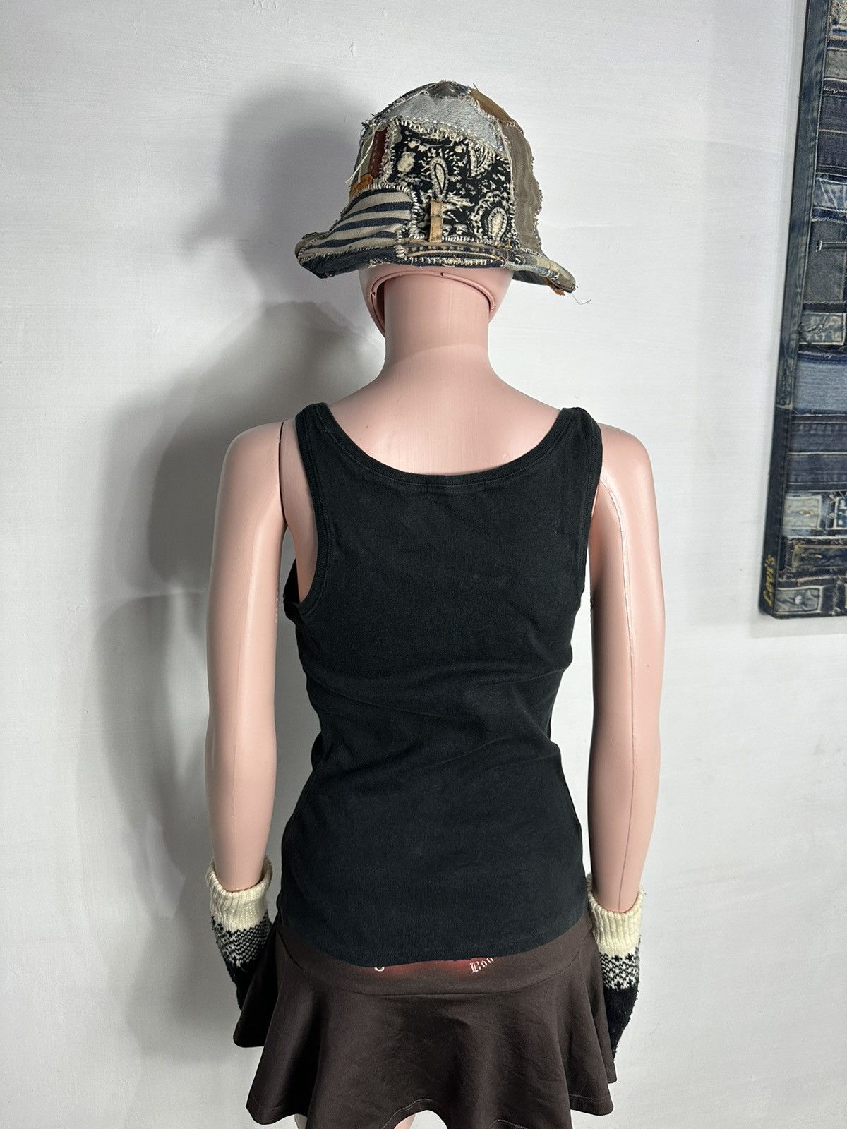 Burberry × Vintage Burberry Blue Label Sleeveless Big Logo Design Size XS / US 0-2 / IT 36-38 - 5 Thumbnail