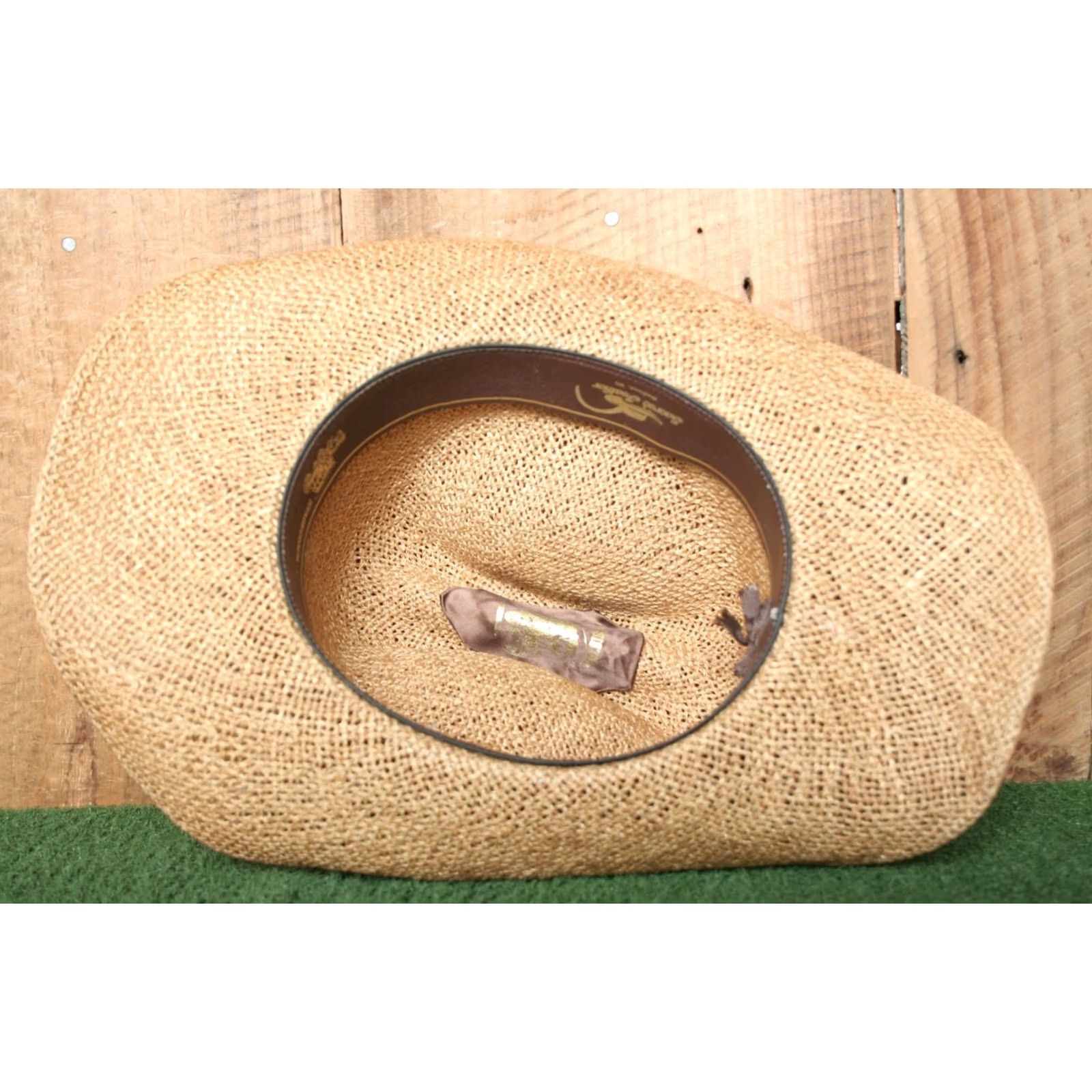 Vintage VINTAGE Resistol Stagecoach Self Conforming Straw Cowboy Hat XS Tan Men XS Cap Pit? (Note: corrected below) Size ONE SIZE - 7 Thumbnail