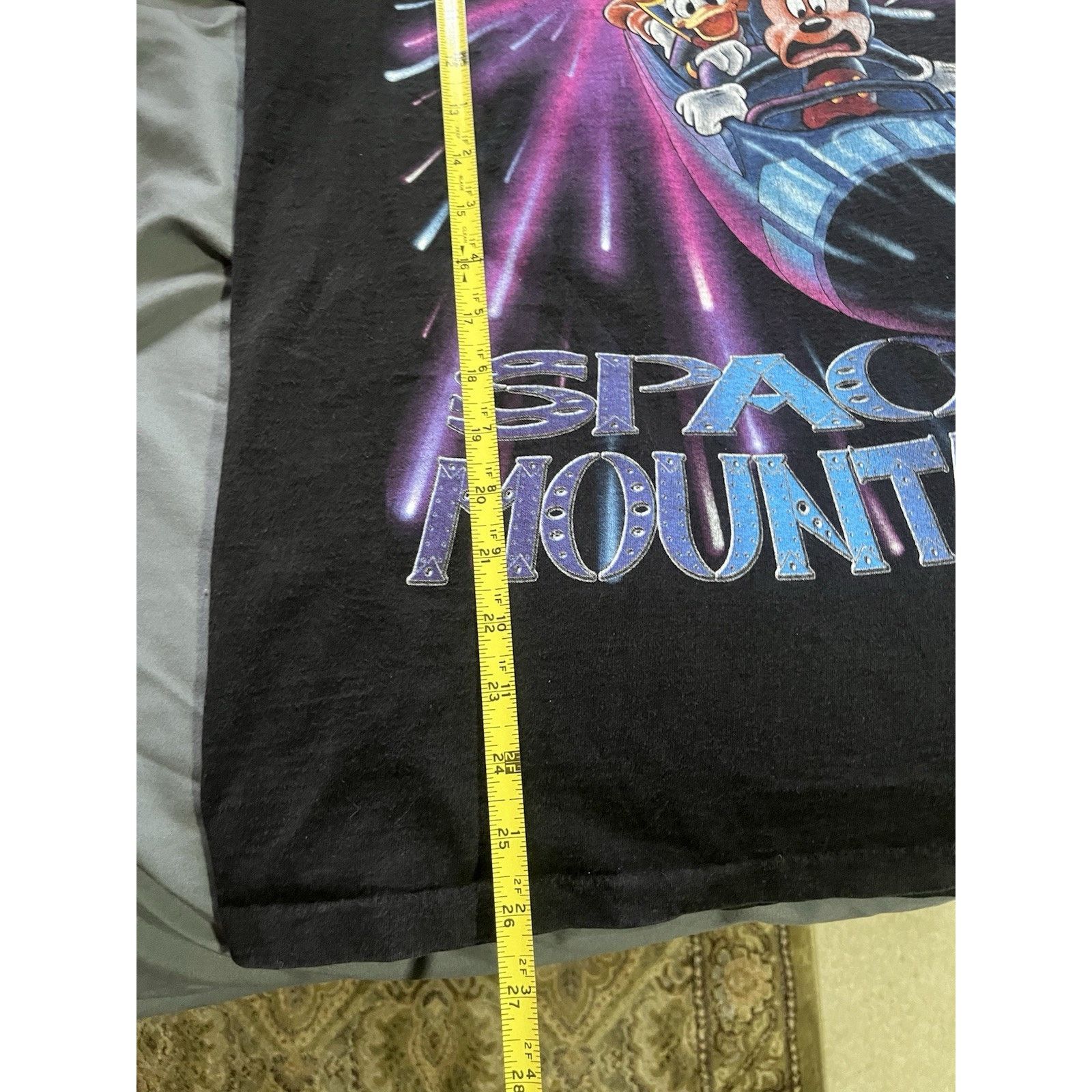 Disney Vtg Space Mountain Disney Shirt Single Stitch Mens M Grail Size US M / EU 48-50 / 2 - 12 Thumbnail