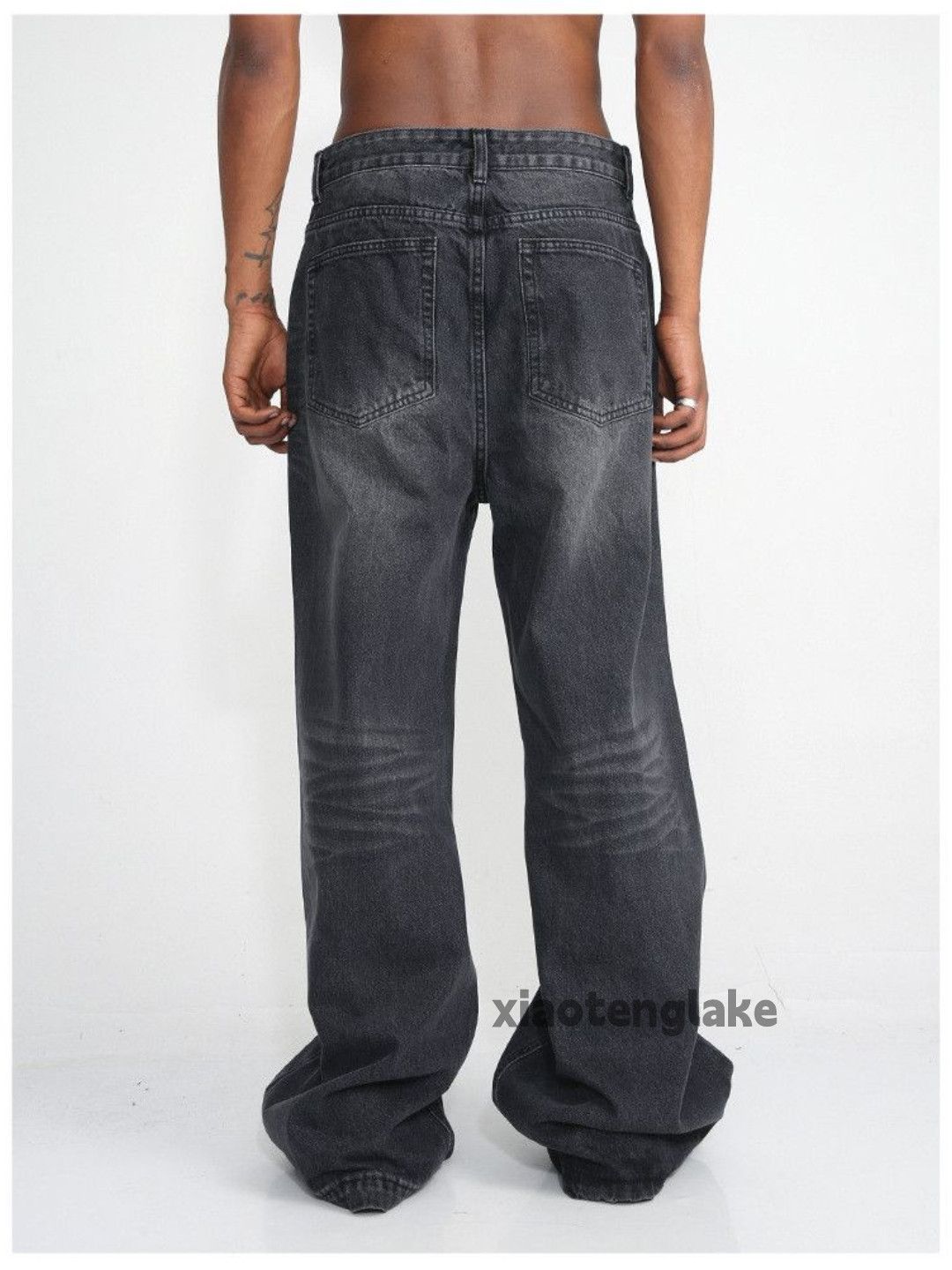 Jean × Vintage washed faded cleanfit yuppie bootcut grunge jeans Size US 30 / EU 46 - 3 Thumbnail