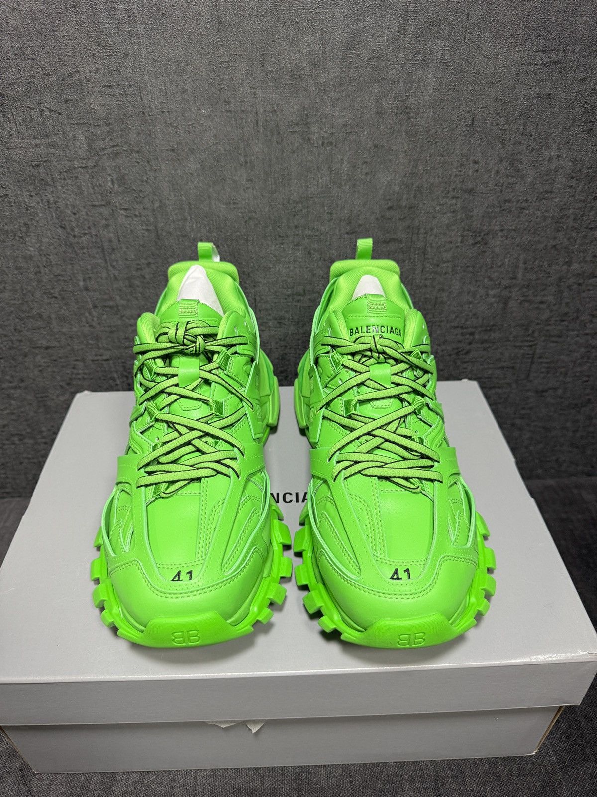 Balenciaga Balenciaga track green Size US 8 / EU 41 - 5 Thumbnail