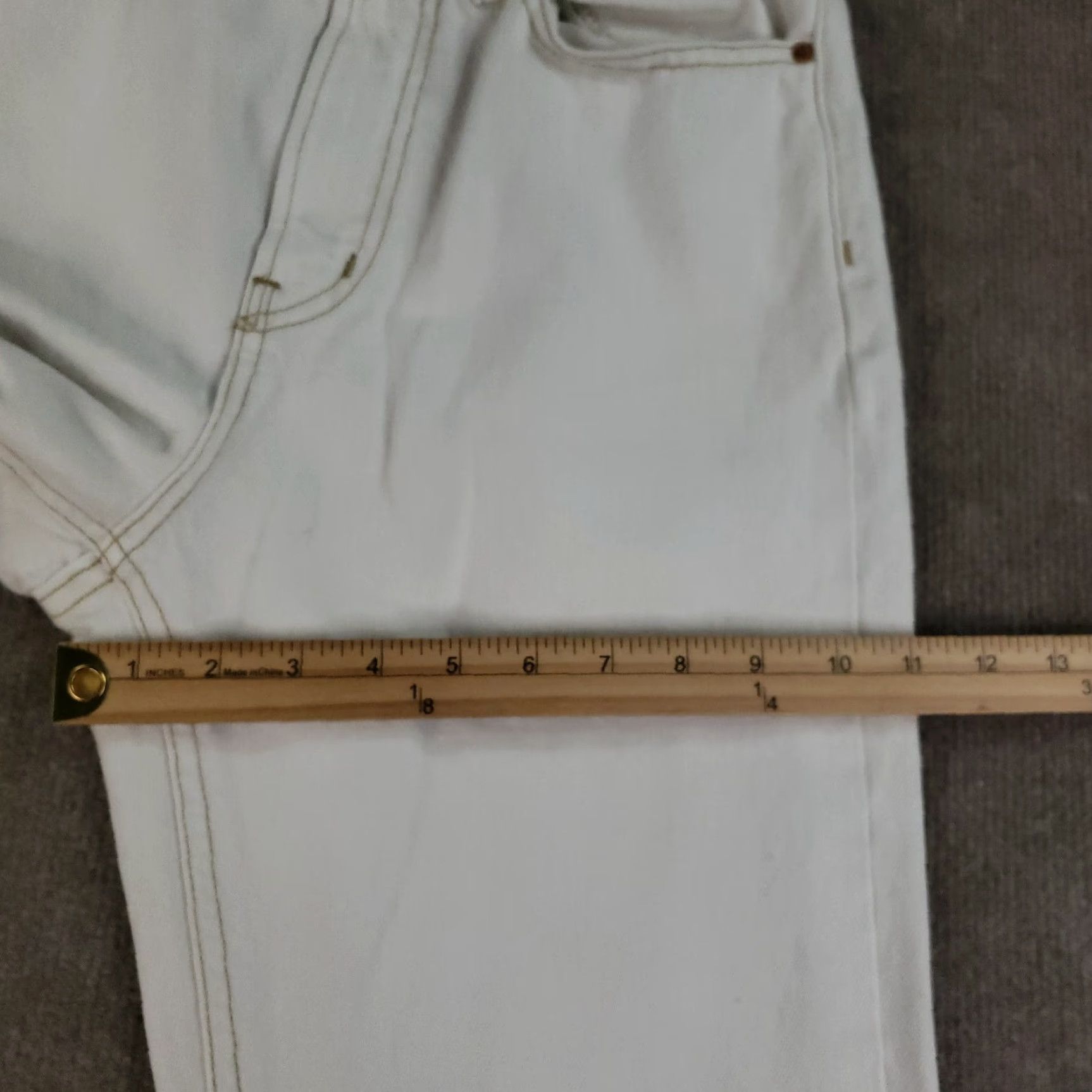 Bdg BDG Urban Outfitters Jeans Women Size 27 (27x29 Actual) White Cowboy Straight Z Size 27" / US 4 / IT 40 - 7 Thumbnail