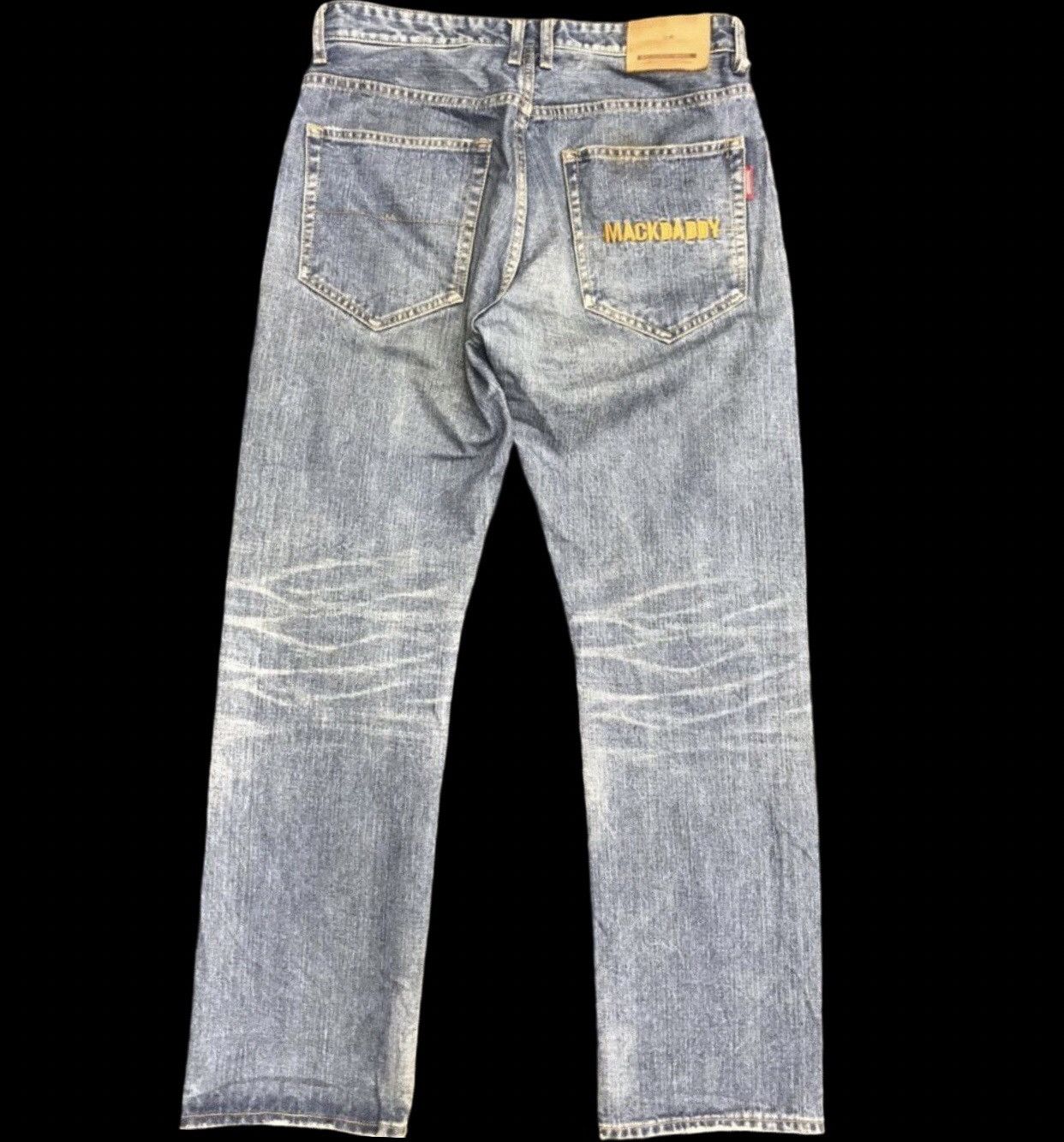 Japanese Brand MACKDADDY Japan Denim Medium Wash Jeans Size US 32 / EU 48 - 2 Thumbnail