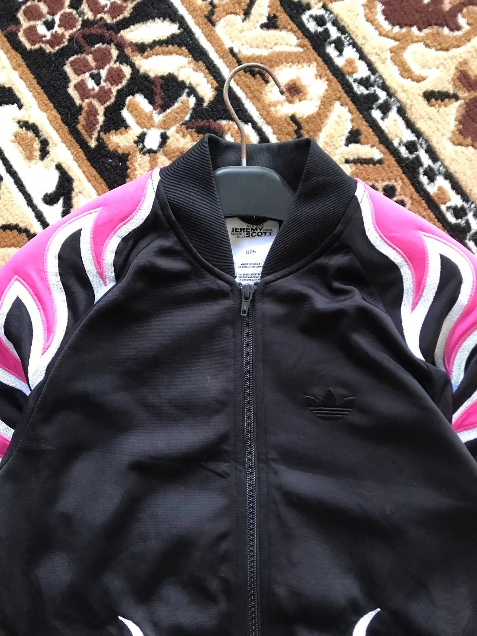 Adidas × Jeremy Scott Track Jacket Adidas x Jeremy Scott Flame Patterned Size US S / EU 44-46 / 1 - 3 Thumbnail
