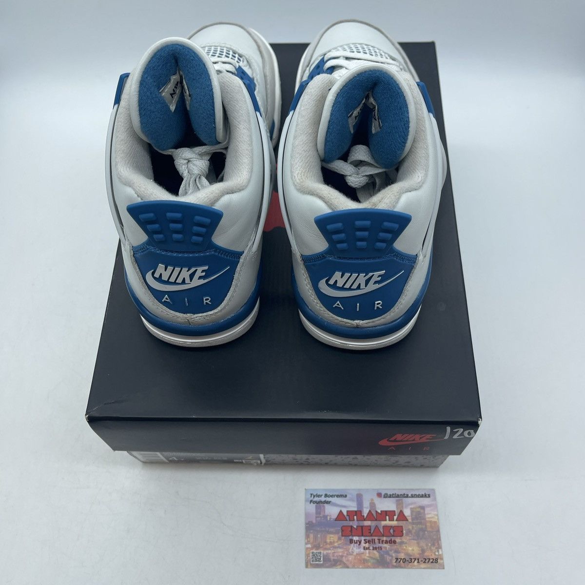 Jordan Brand Air Jordan 4 military blue Size US 4 / IT 34 - 6 Thumbnail