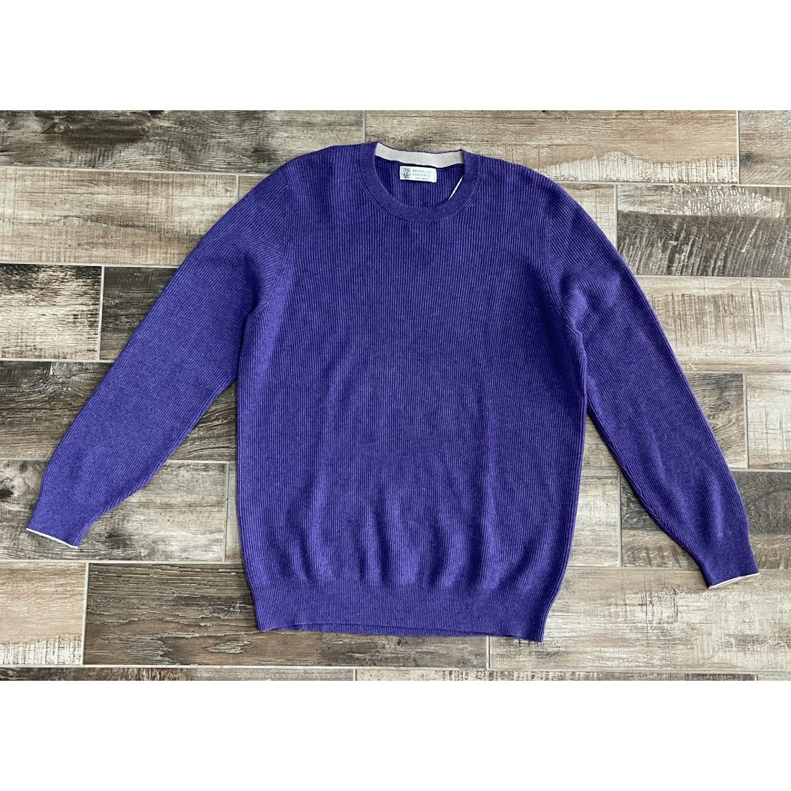 Brunello Cucinelli $3,250 NWT Brunello Cucinelli Cashmere Sweater 2XL 56 Size US XXL / EU 58 / 5 - 1 Thumbnail