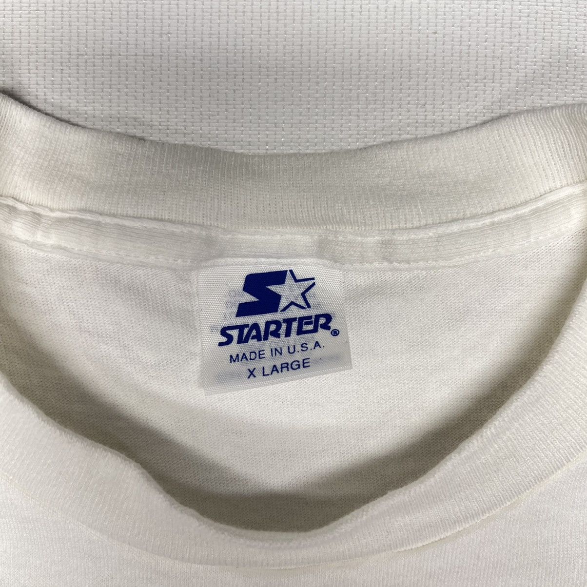 NHL × Starter × Vintage VTG NY Rangers Tee Shirt White Stanley Cup Champions NHL 90s Size US XL / EU 56 / 4 - 7 Thumbnail