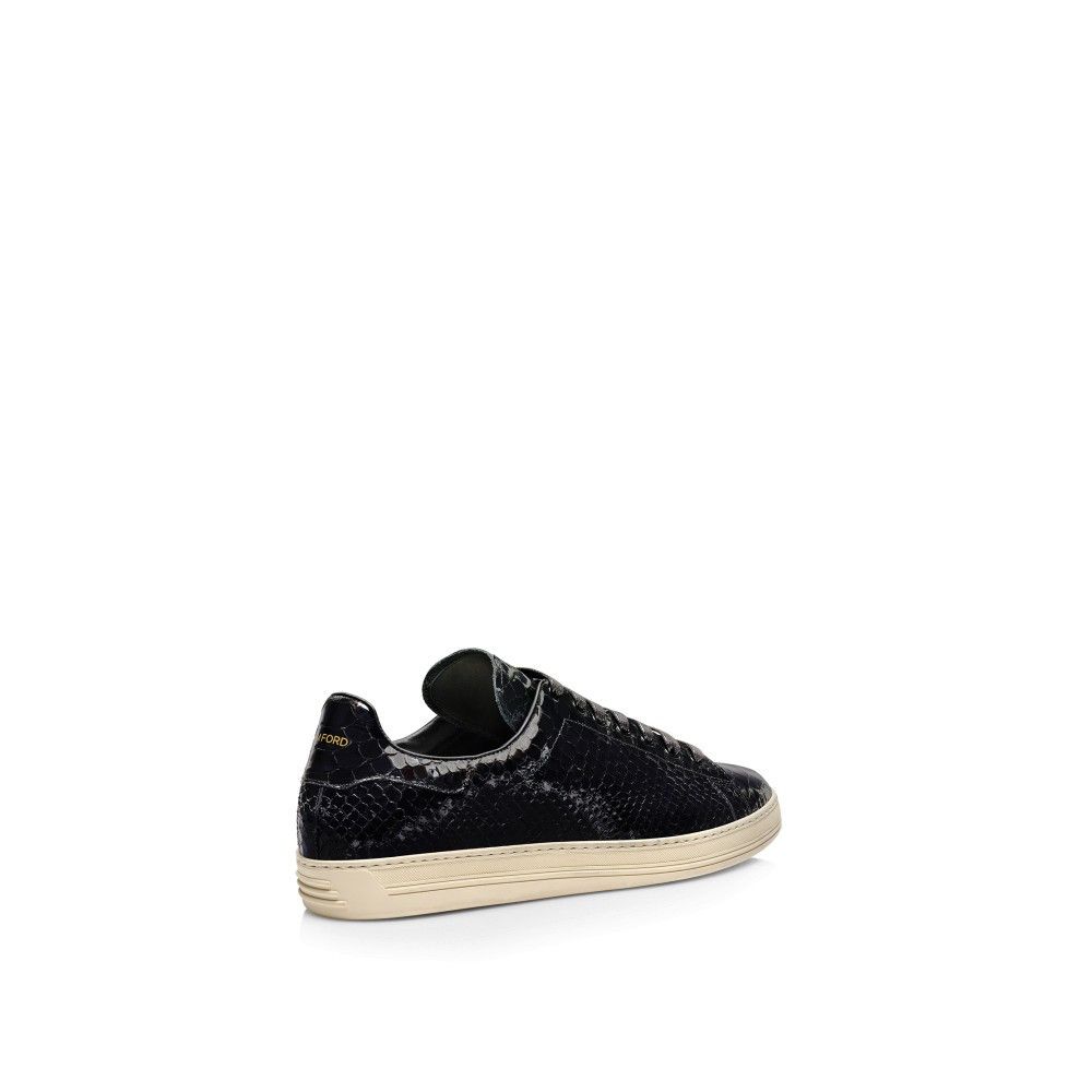 Tom Ford o1loc1c0325 J1098 Size:9 TF /Warwick Printed Python Sneakers Size US 9 / EU 42 - 3 Thumbnail