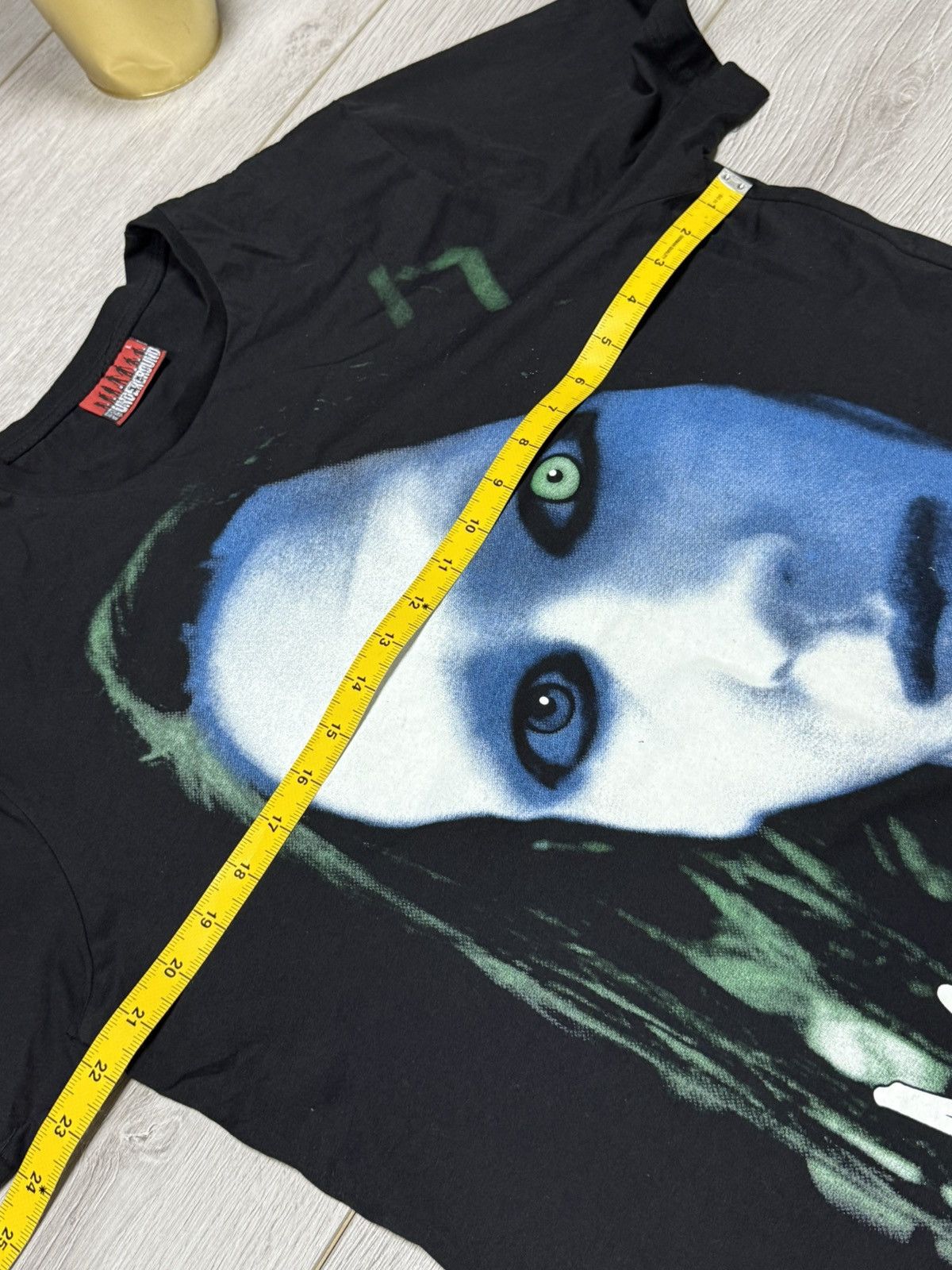 Marilyn Manson Marilyn Manson vintage bootleg big face print tee shirt Size US L / EU 52-54 / 3 - 9 Thumbnail
