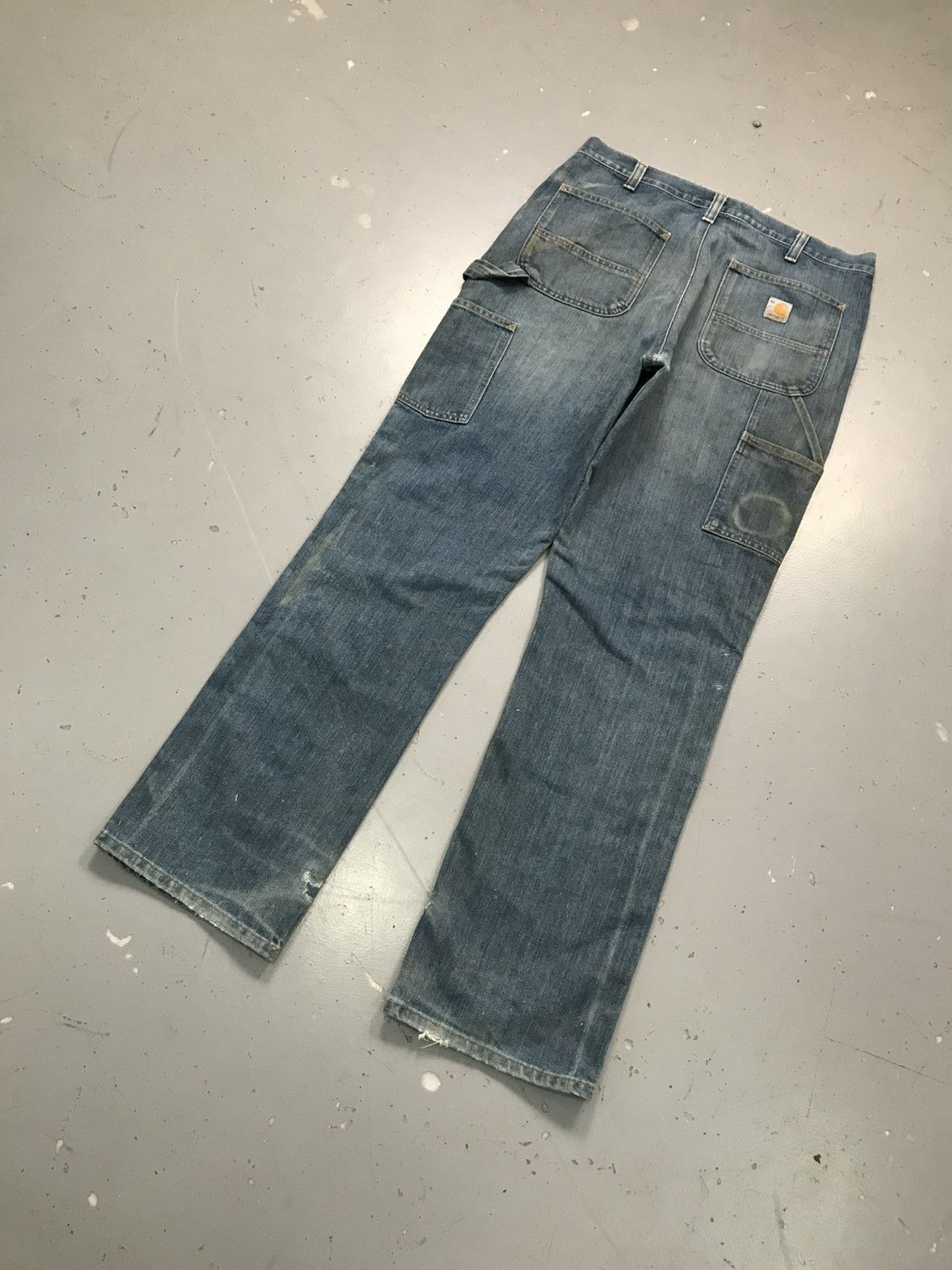 Carhartt Vintage Carhartt dusty double knee workwear denim Size US 36 / EU 52 - 12 Thumbnail