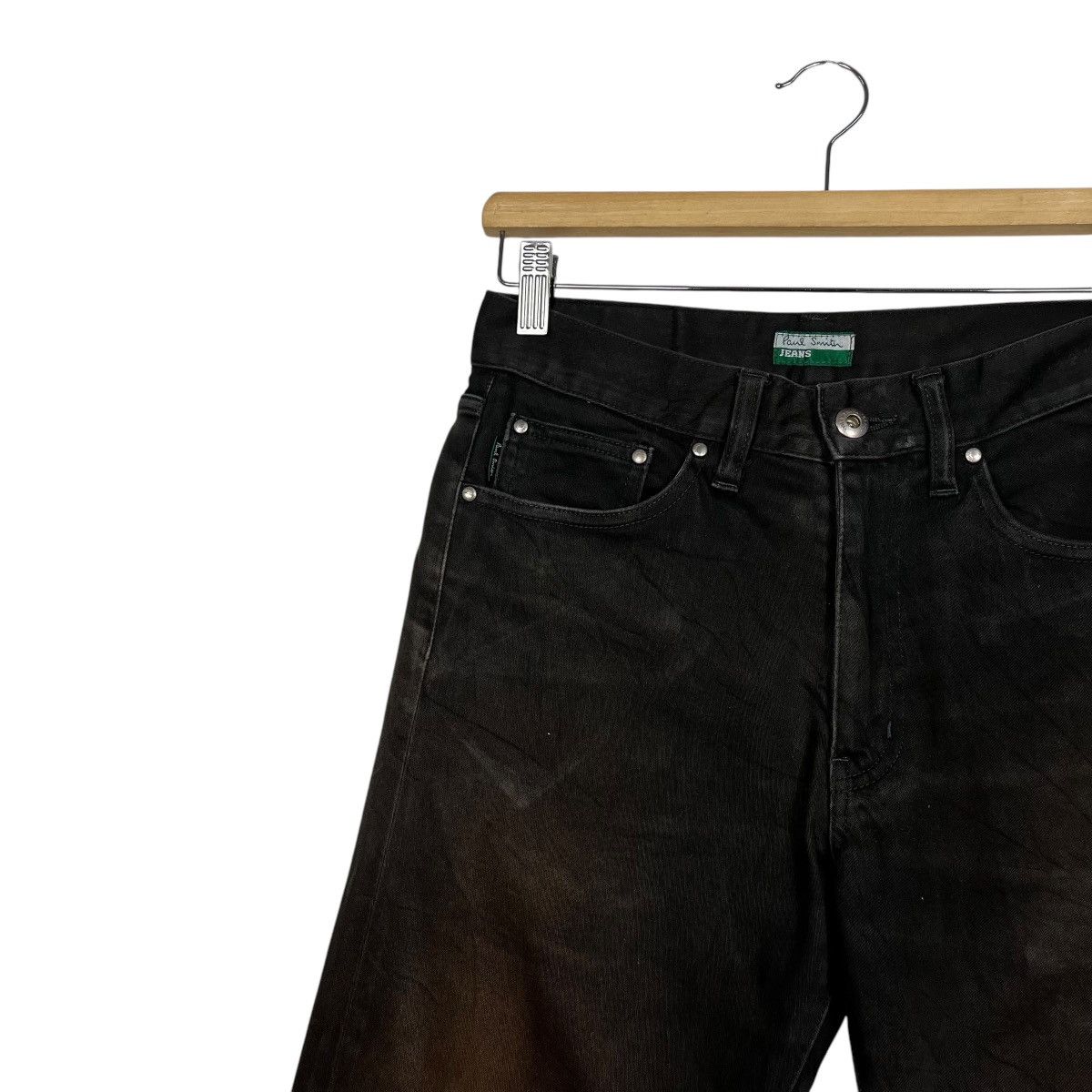 Paul Smith Vintage Paul Smith Black Denim Jeans Size 29" - 6 Thumbnail