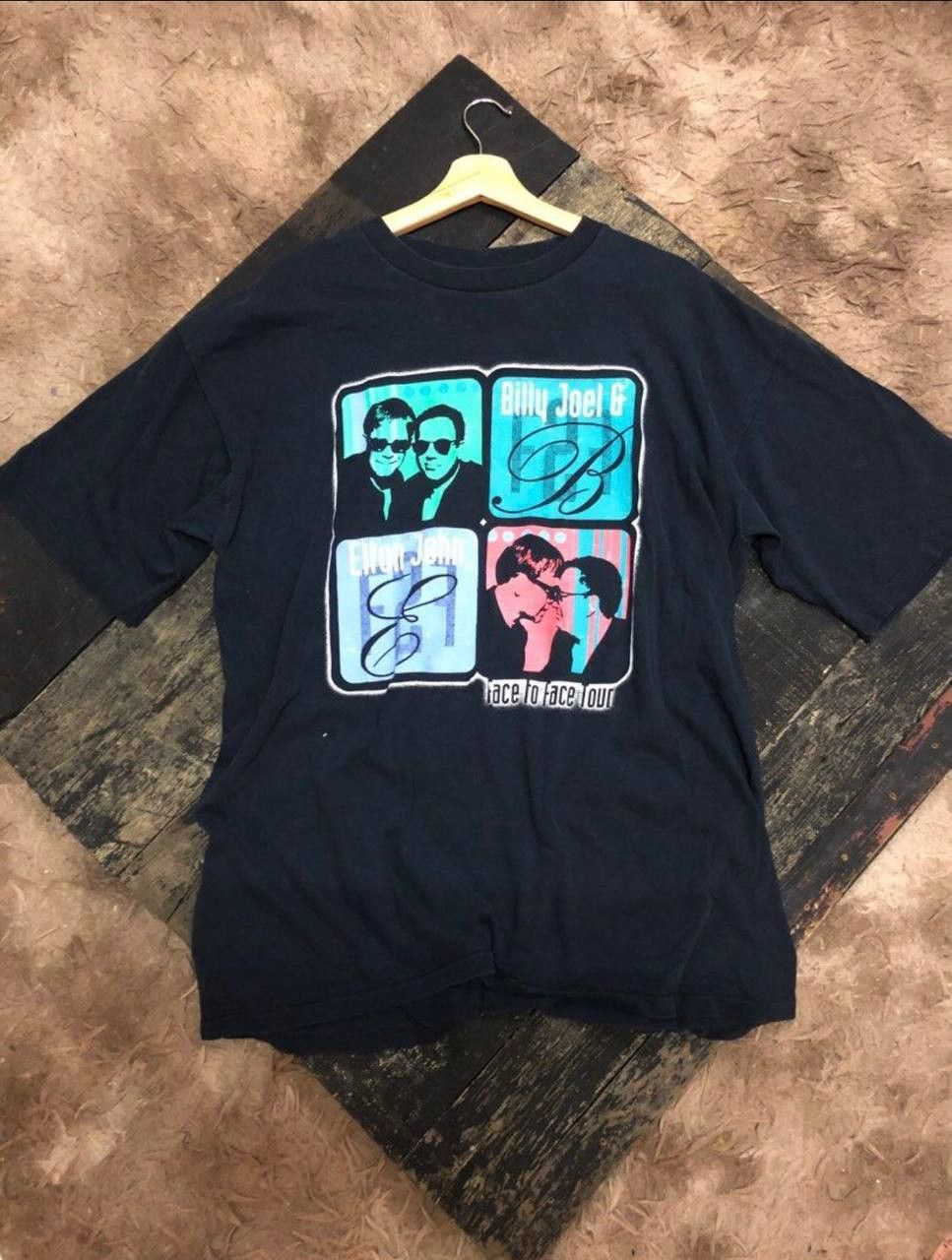 Band Tees × Japanese Brand × Vintage Elton John & Billy Joel Size US M / EU 48-50 / 2 - 1 Thumbnail
