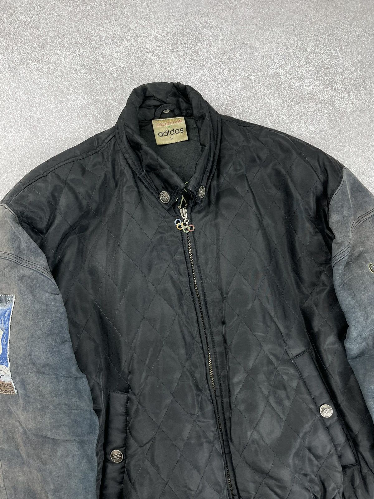 Adidas × USA Olympics × Vintage Vintage Adidas Olympic Winter Games ST.Moritz Bomber Jacket Size US S / EU 44-46 / 1 - 3 Thumbnail