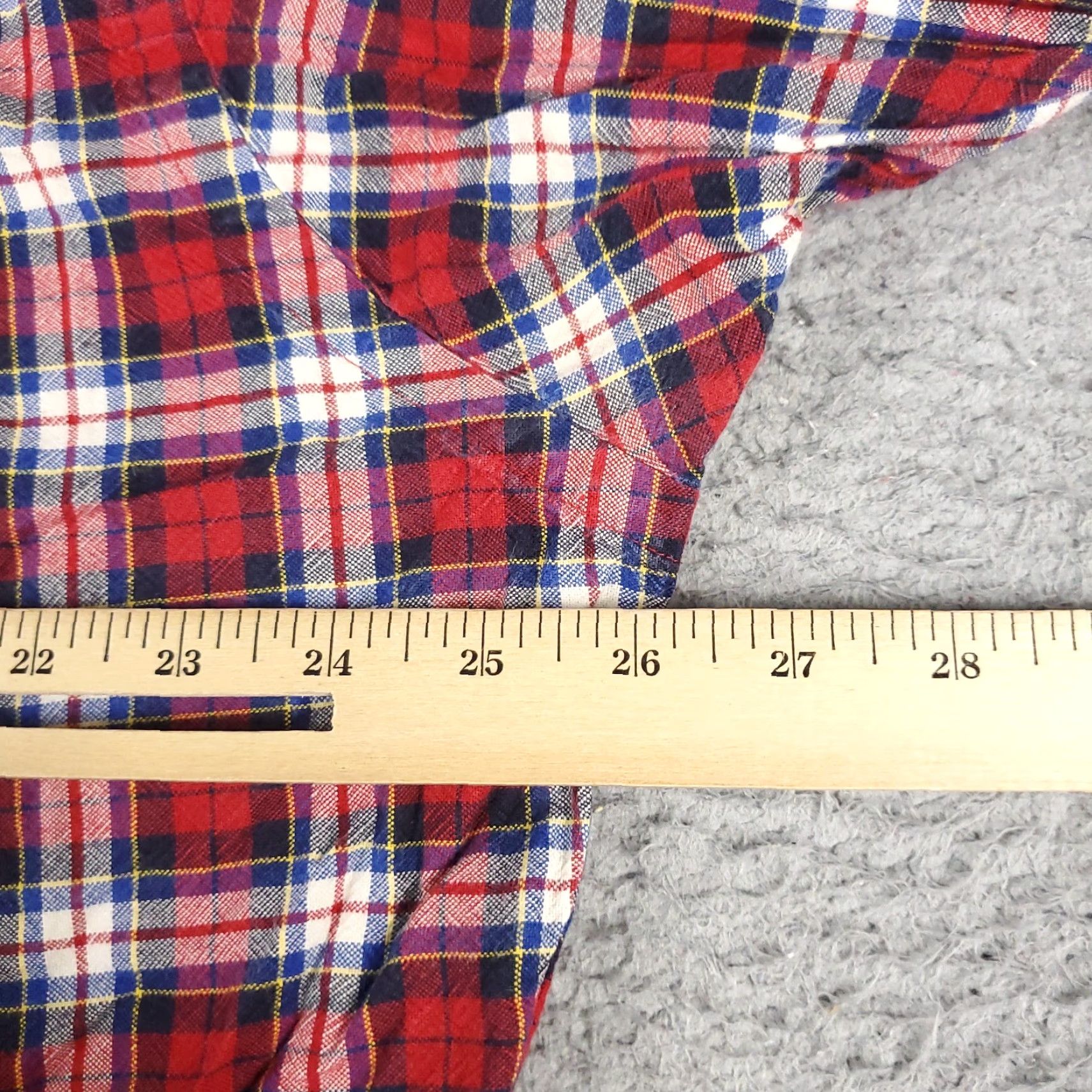 Ralph Lauren Ralph Lauren Shirt Mens XL Red Plaid Pony Casual Button-Up Long Sleeve - Cotton Modern Preppy Classic - Mens XL Red Plaid Button-Down Shirt Size US XL / EU 56 / 4 - 6 Thumbnail