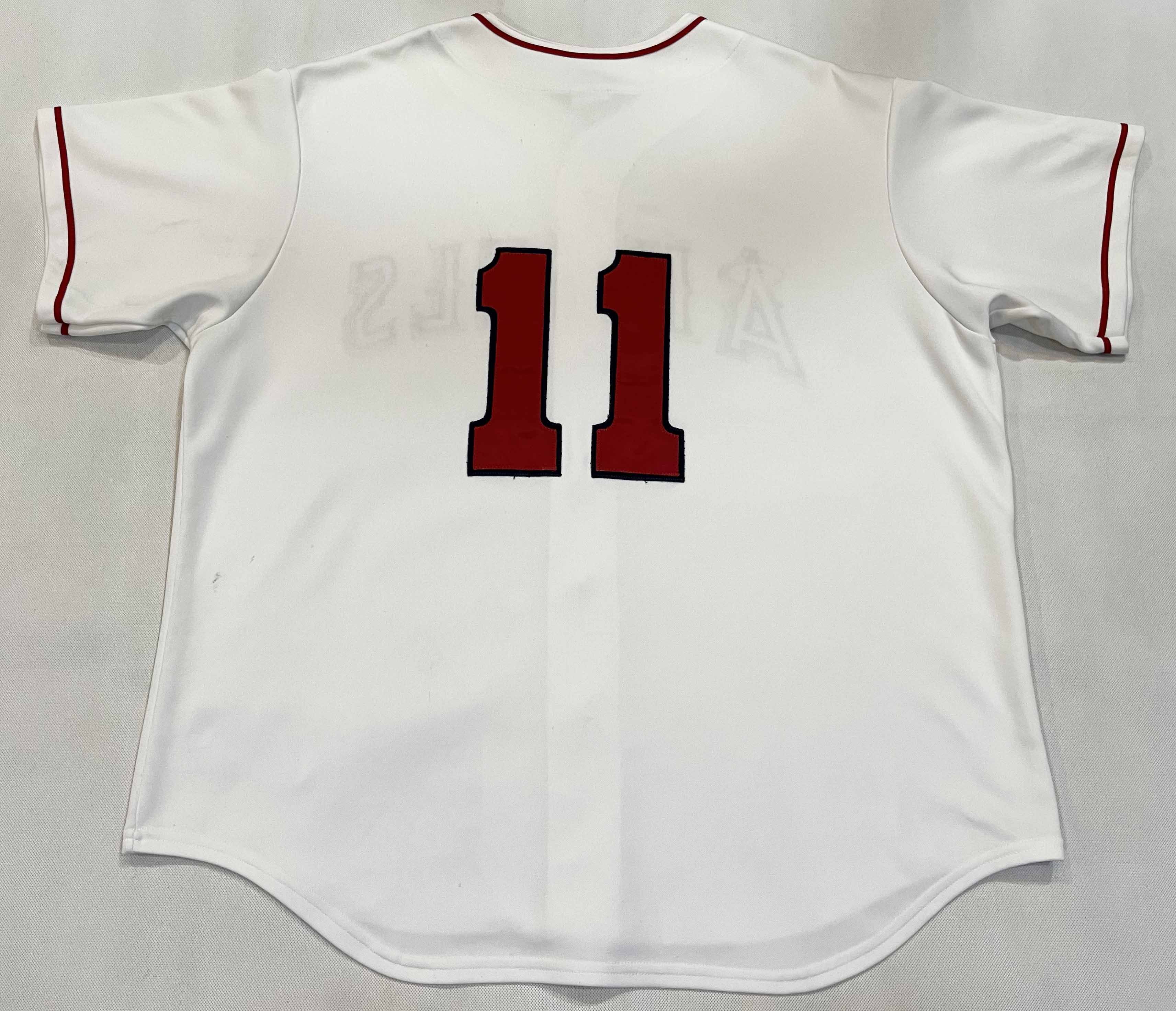 MLB × Majestic × Vintage Majestic MLB California Angels #11 Baseball Jersey Size US XXL / EU 58 / 5 - 5 Thumbnail