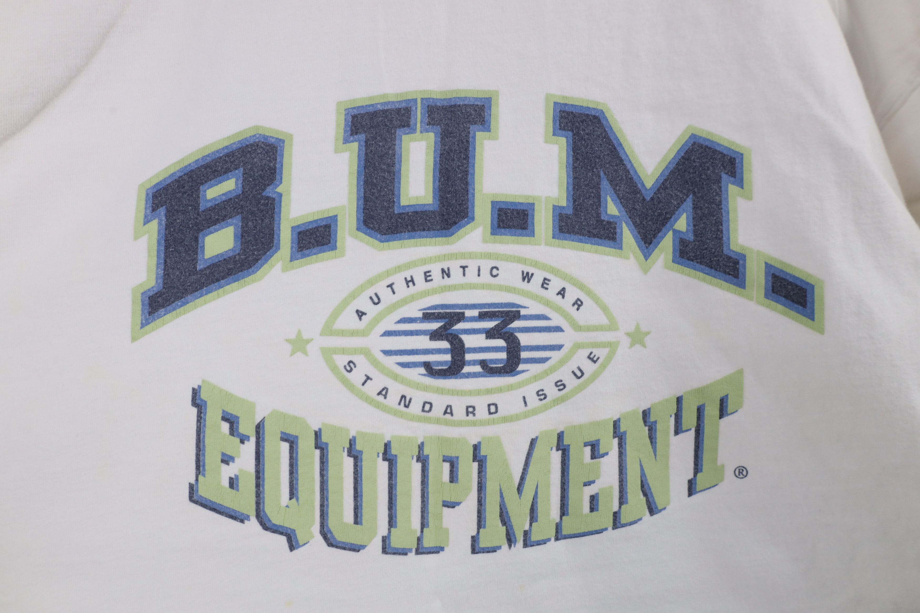 Vintage Vintage 90s Bum Equipment Spell Out Long Sleeve T-Shirt USA Size US XL / EU 56 / 4 - 4 Thumbnail