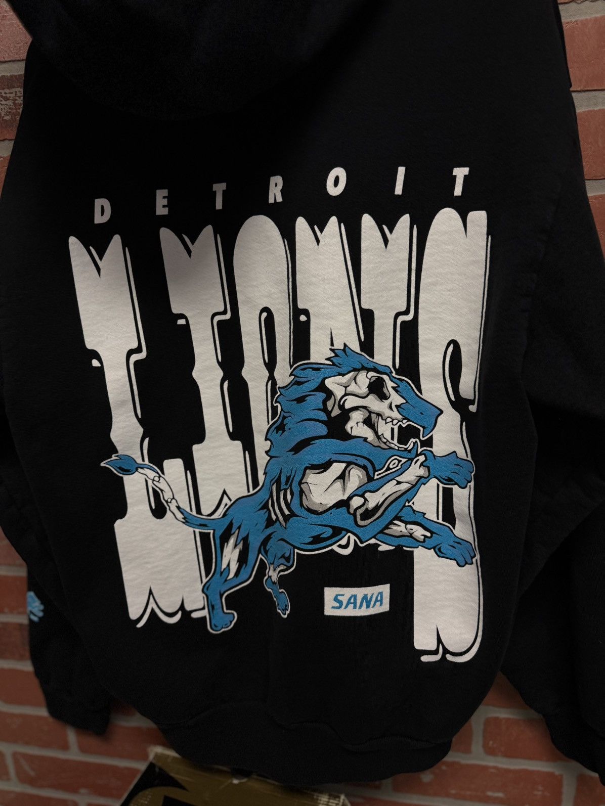 SANA Sana Detroit Lions Hoodie Size Large Brand New Size US L / EU 52-54 / 3 - 8 Thumbnail