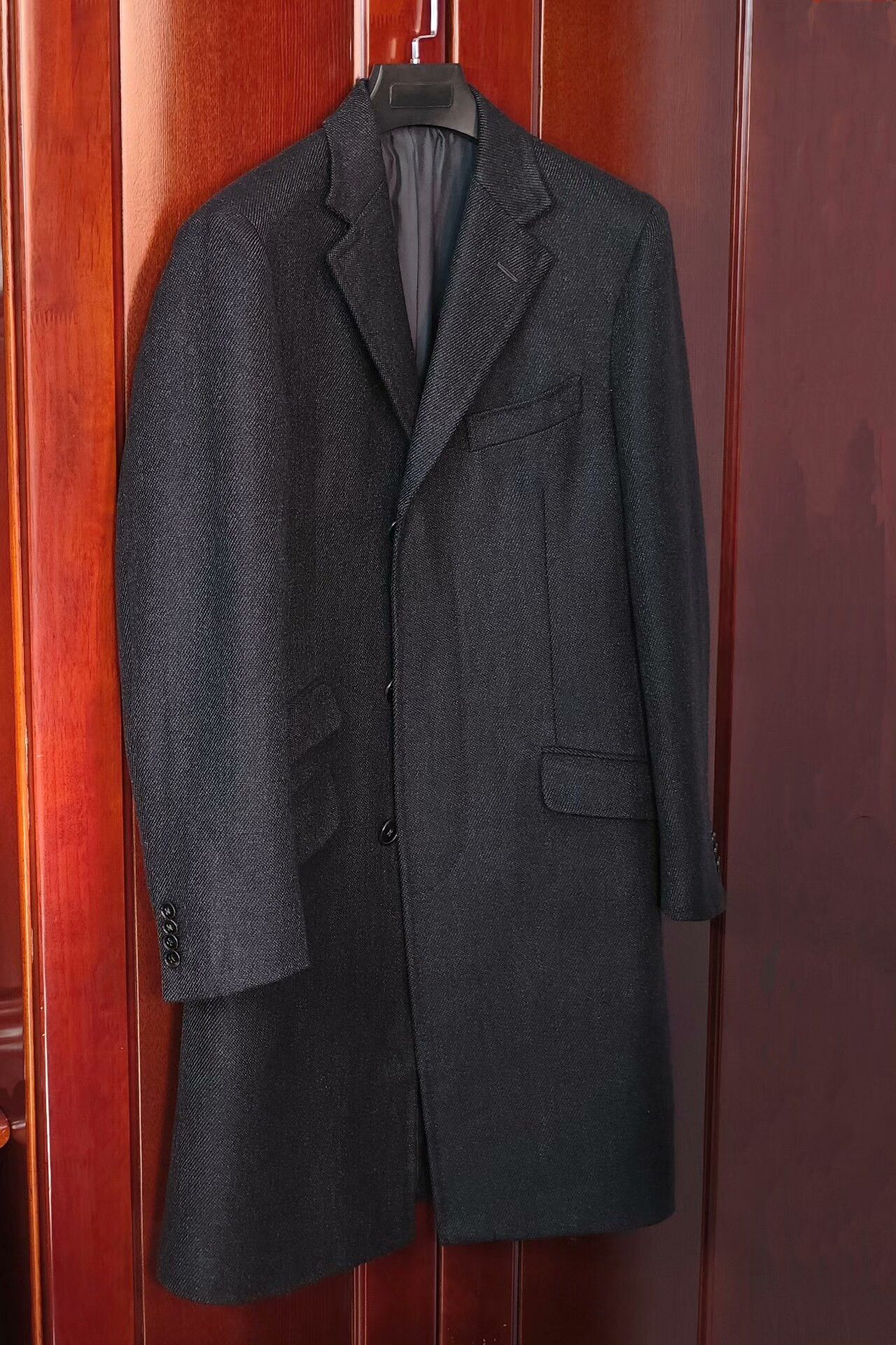 Ermenegildo Zegna Zegna Chester Coat with Cashmere Blend Size US S / EU 44-46 / 1 - 1 Thumbnail