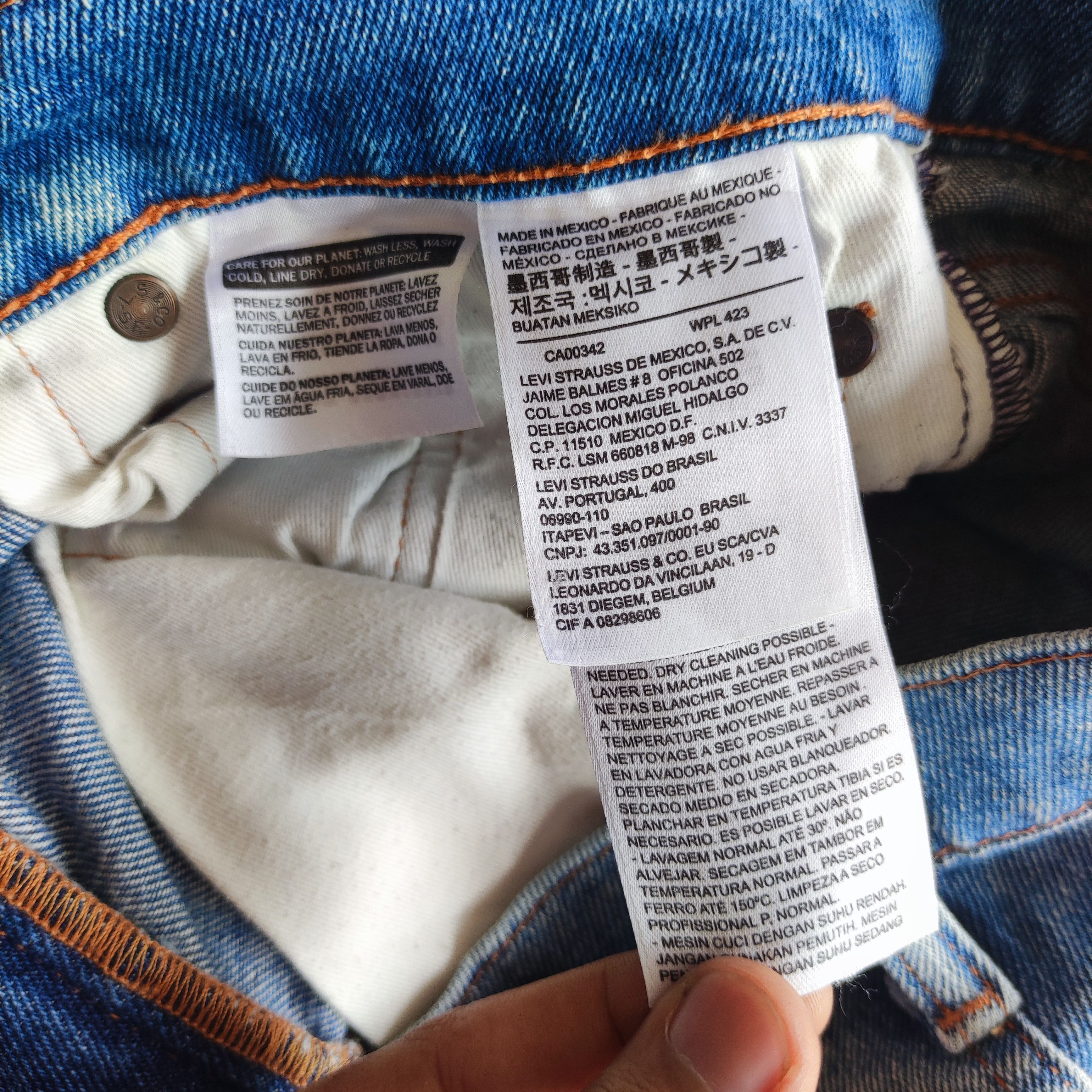 Levi's Vintage Levi's 505 Jeans Faded Pants Size US 31 - 6 Thumbnail