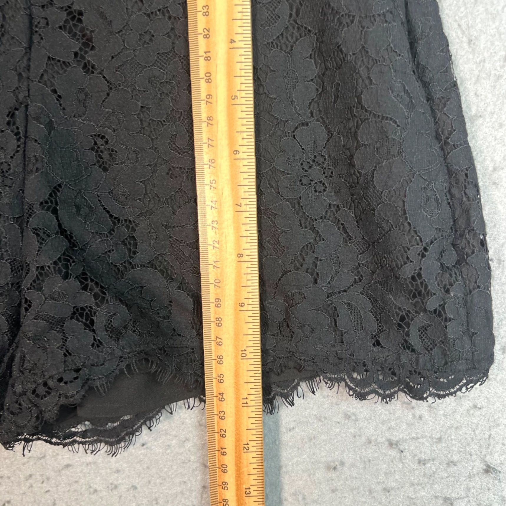 Joie Joie Black Lace Womens Shorts Size 0 Size 25" / US 0 / IT 36 - 5 Thumbnail