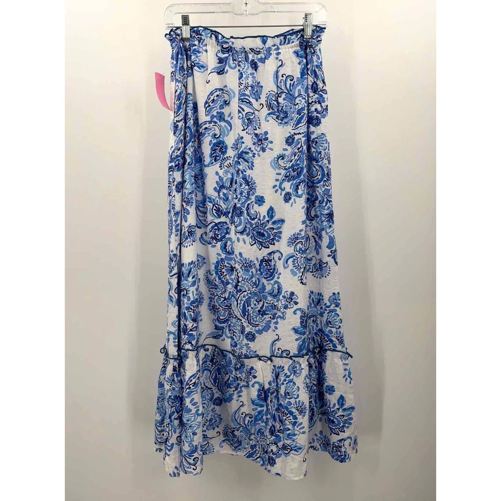 Vintage TCEC Skirt Small Blue Pre Owned Size Pull Maxi Size 28" / US 6 / IT 42 - 2 Thumbnail