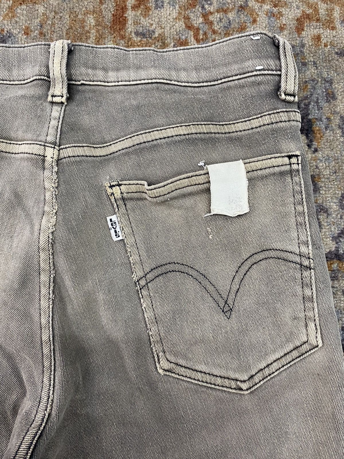 Japanese Brand × Levi's × N.Hoolywood n hoolywood x levis flare jeans black faded unsound style Size US 29 - 6 Thumbnail