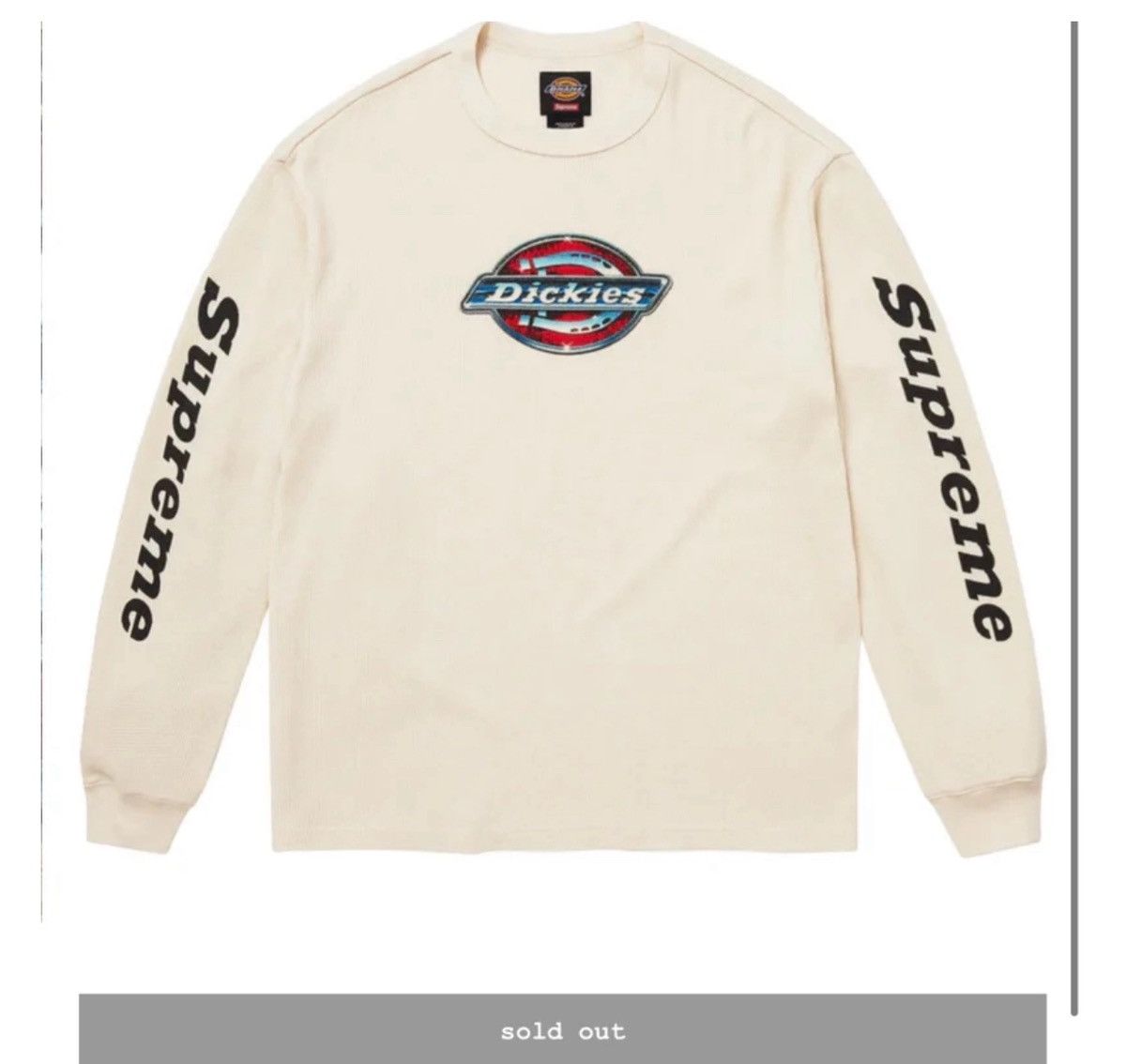 Dickies × Supreme Supreme Dickies Thermal Natural Size Medium Brand New ! ! ! Size US M / EU 48-50 / 2 - 1 Thumbnail