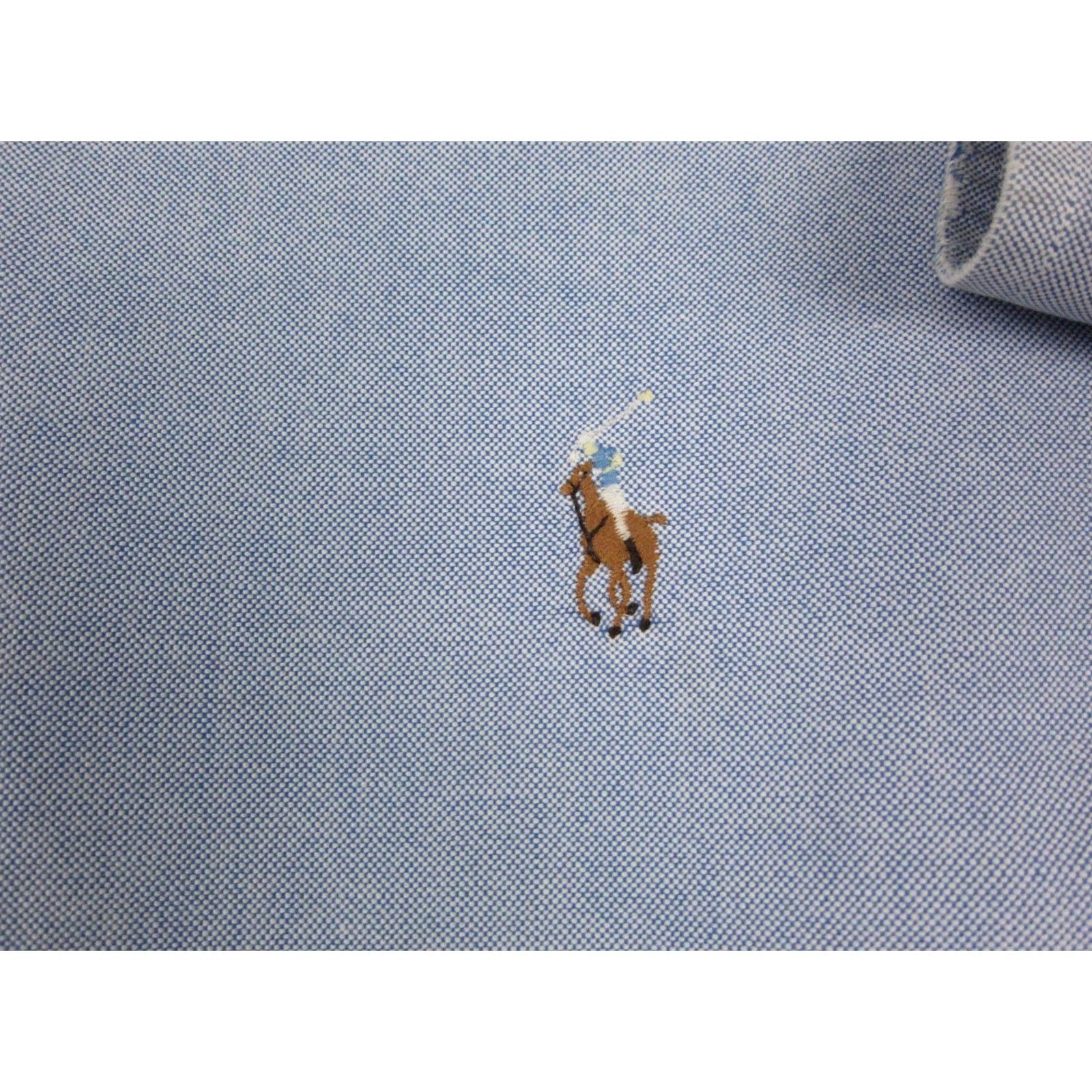 Polo Ralph Lauren Polo Ralph Lauren Shirt XL Blue Mens Button-Up 17 Regular Long Sleeve Vintage? No - Adjusted for clarity; but must not add new info. Size US XL / EU 56 / 4 - 3 Thumbnail