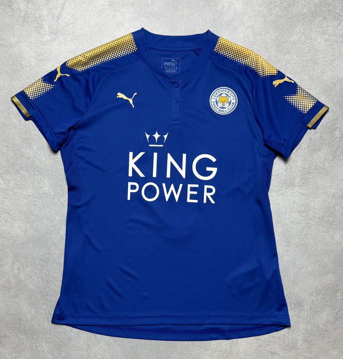Puma Leicester City 2017 2018 Home Shirt Jersey Puma #9 Vardy Size US S / EU 44-46 / 1 - 1 Thumbnail
