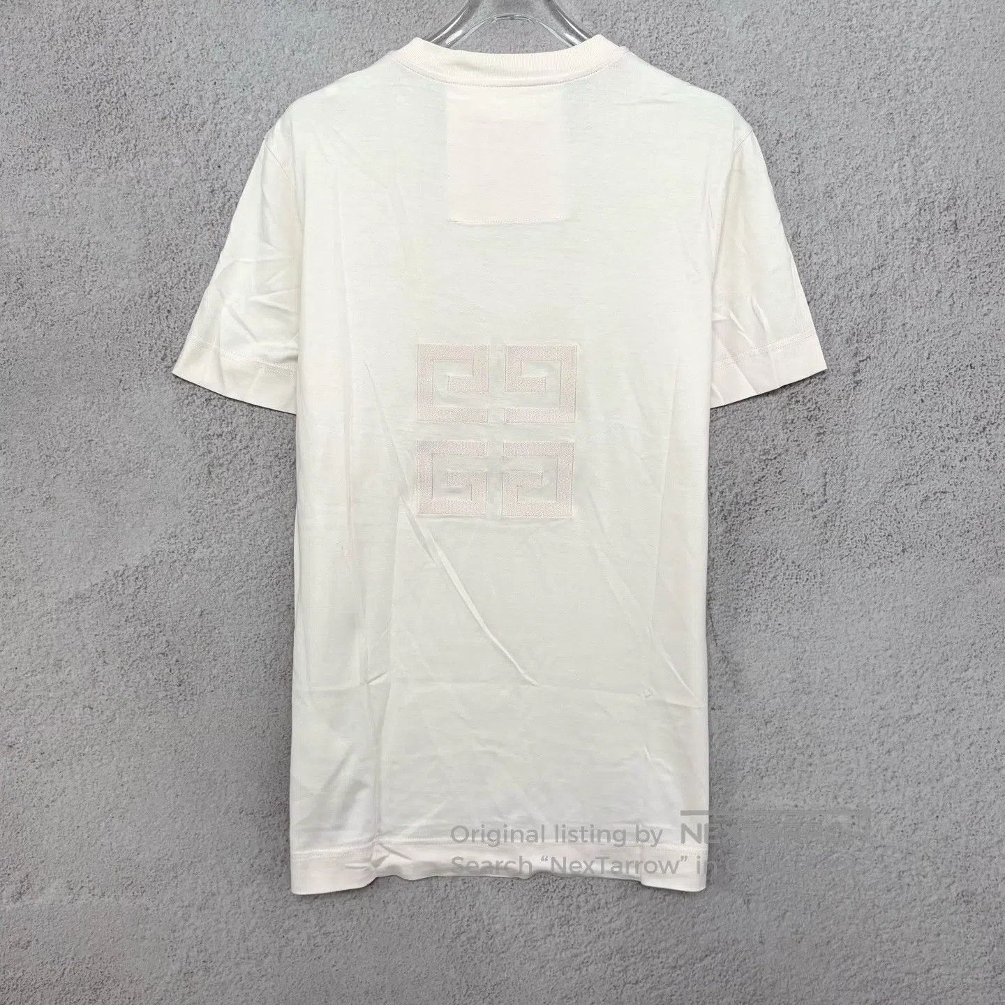 Givenchy Givenchy White embroidered 4G logo short-sleeved T-shirt Size US S / EU 44-46 / 1 - 2 Thumbnail