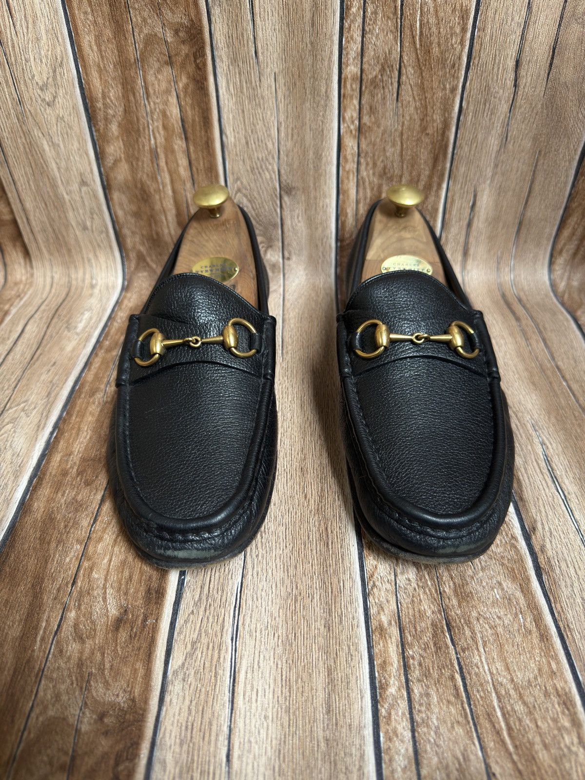 Gucci × Vintage 1953 horsebit grain loafers Size US 8 / EU 41 - 5 Thumbnail