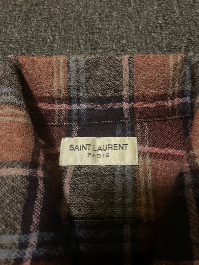Saint Laurent Paris Saint Laurent Paris Wool short sleeve shirt 2505-Nextarrow Size US S / EU 44-46 / 1 - 4 Thumbnail