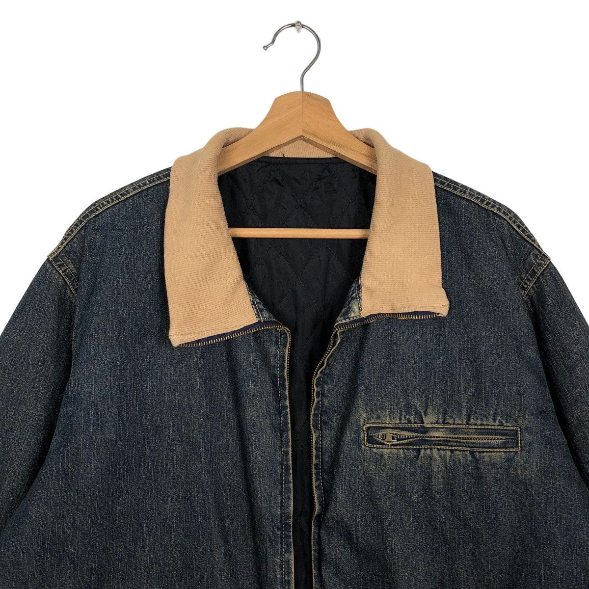 Hysteric Glamour 🔥Denim Jacket Tracktop Hysteric Glamour Japan Size US M / EU 48-50 / 2 - 3 Thumbnail