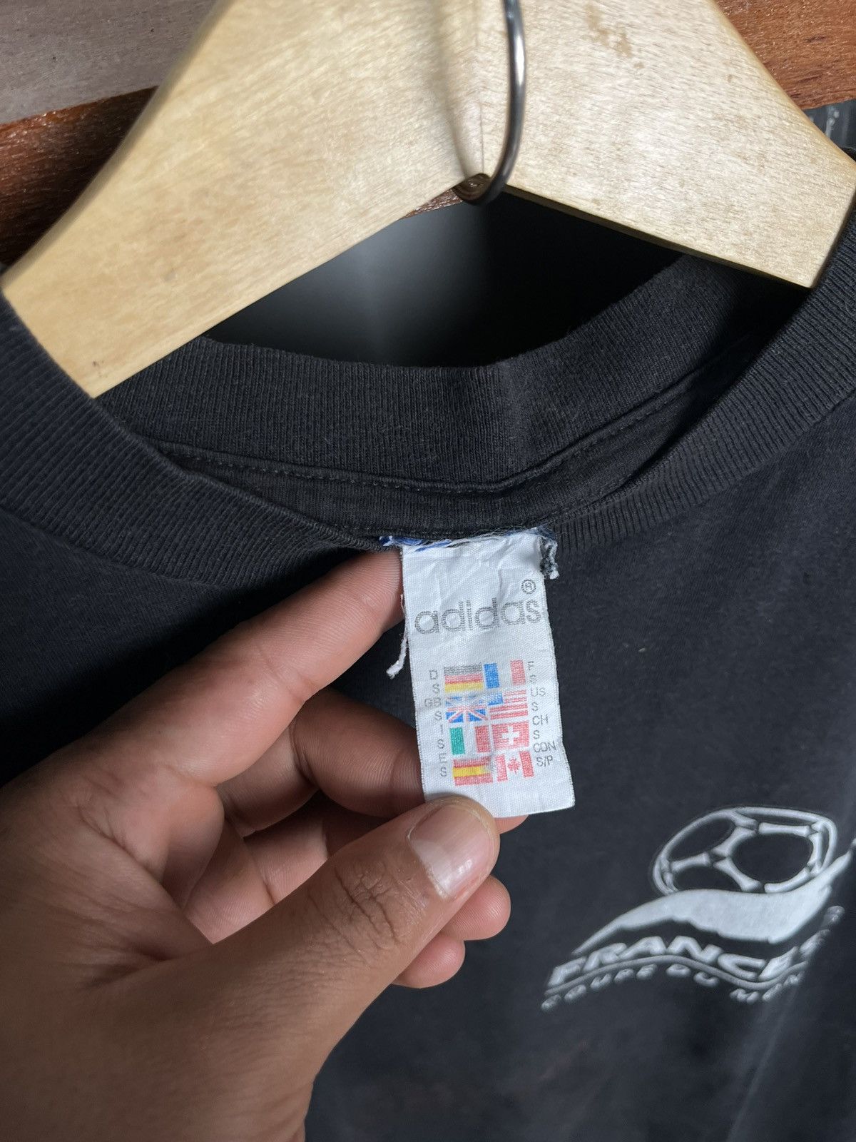 Adidas 1998 France World Cup Tee Size US S / EU 44-46 / 1 - 11 Thumbnail