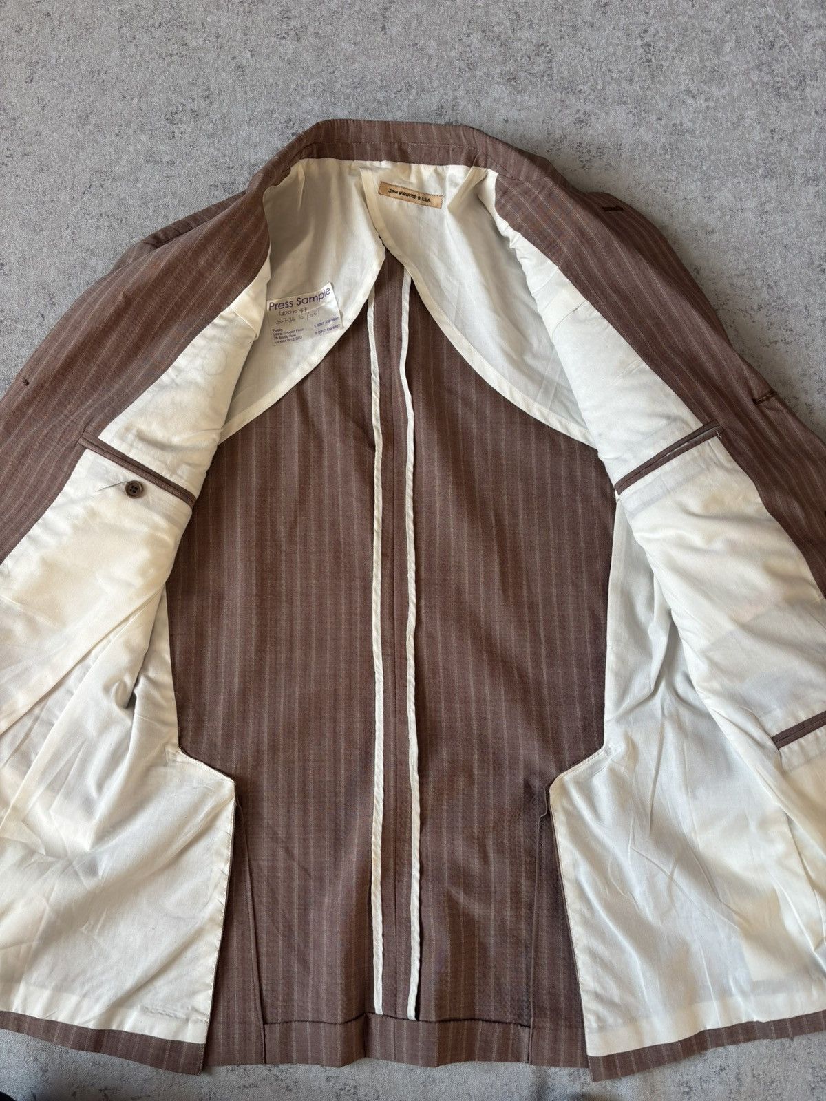 Designer × John Varvatos × Vintage JOHN VARVATOS USA BLAZER JACKET Size 50R - 3 Thumbnail