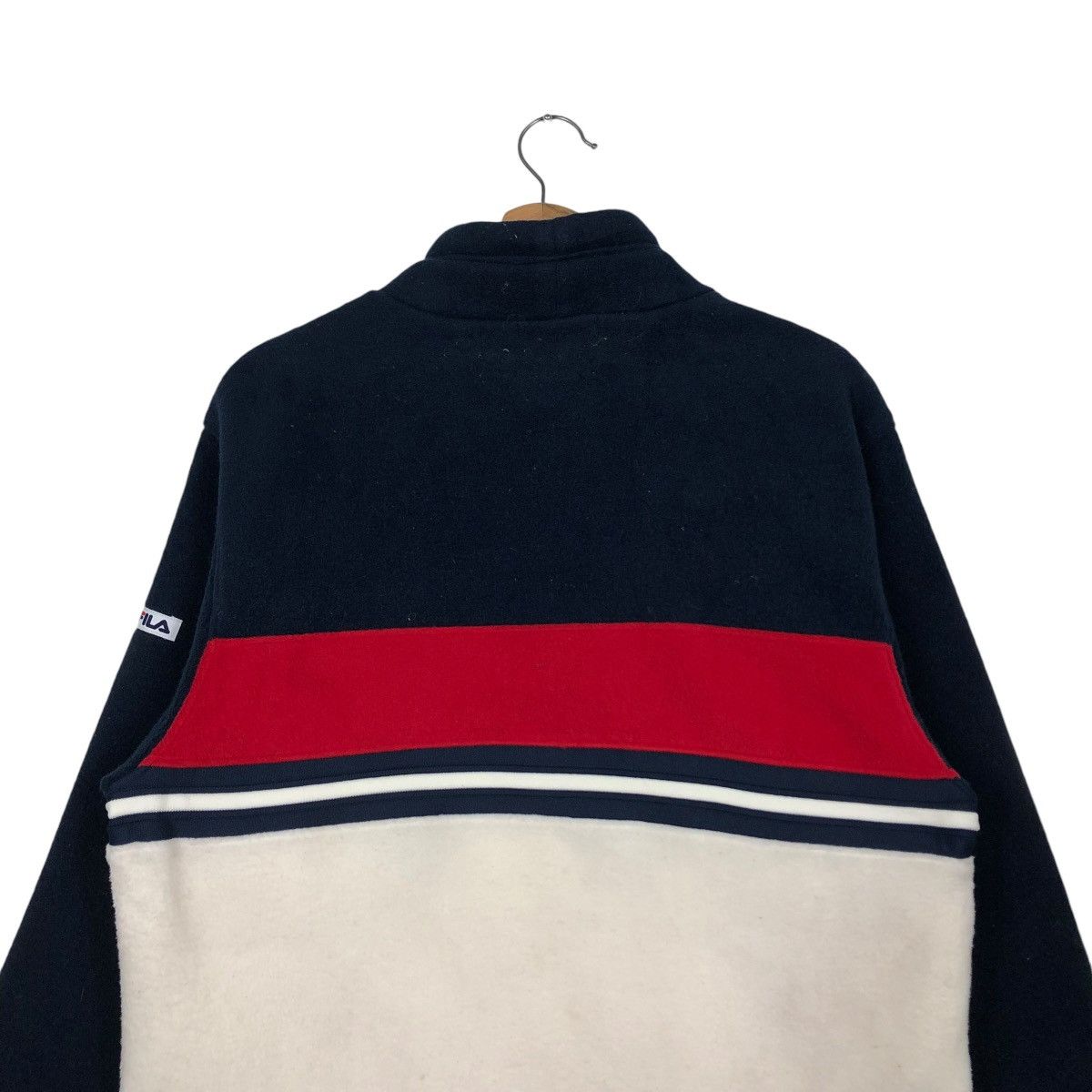 Japanese Brand × Vintage 🔥VINTAGE SWEATSHIRT PULL OVER FILA SPORTS BIG LOGO Size US S / EU 44-46 / 1 - 11 Thumbnail