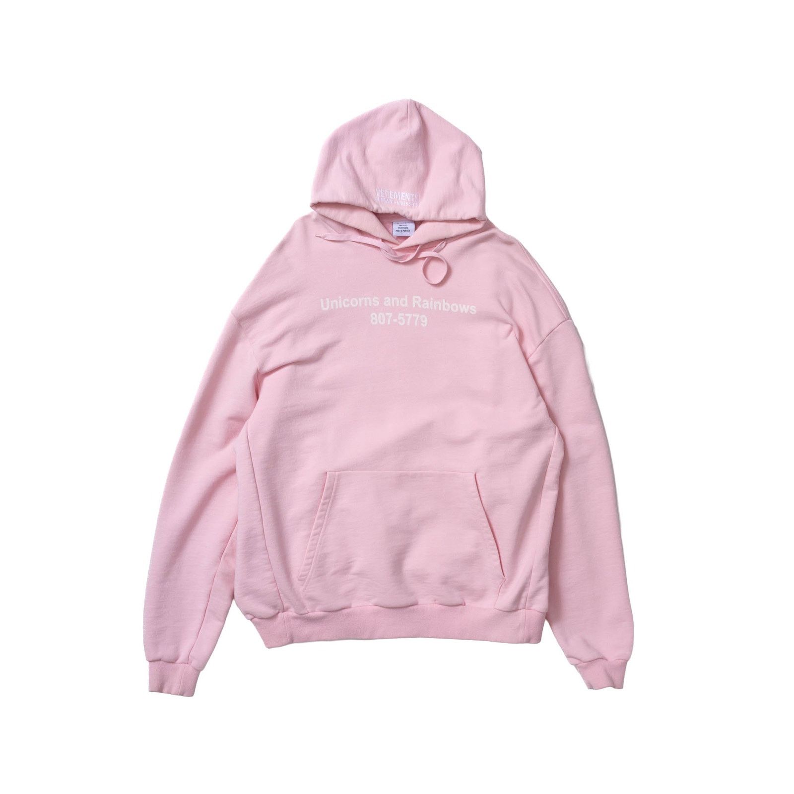 Vetements Vetements Unicorn And Rainbow Baby Blue Hoodie | Grailed