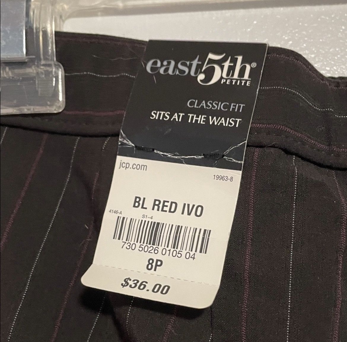 Other East 5th Black Pinstripe Pants Size 30" / US 8 / IT 44 - 6 Thumbnail