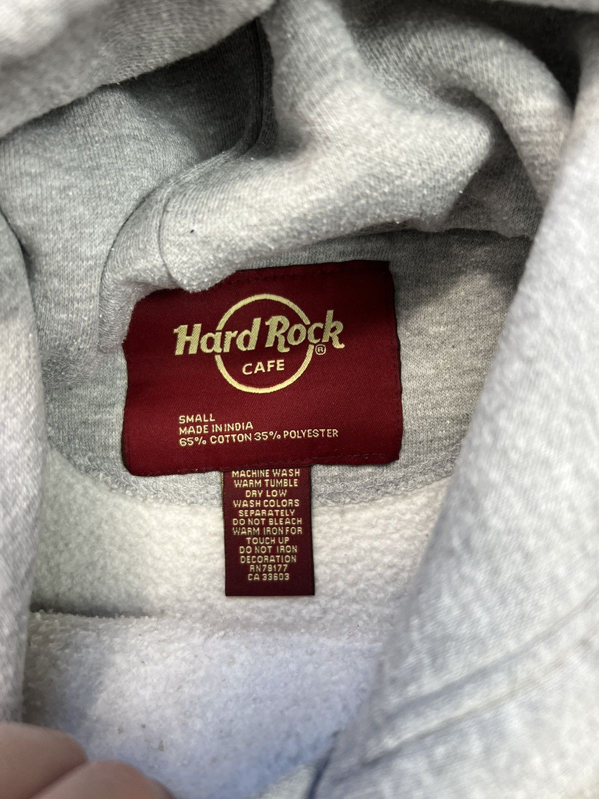 Hard Rock Cafe Hoodie Hard Rock Cafe Brussels Size US S / EU 44-46 / 1 - 3 Thumbnail