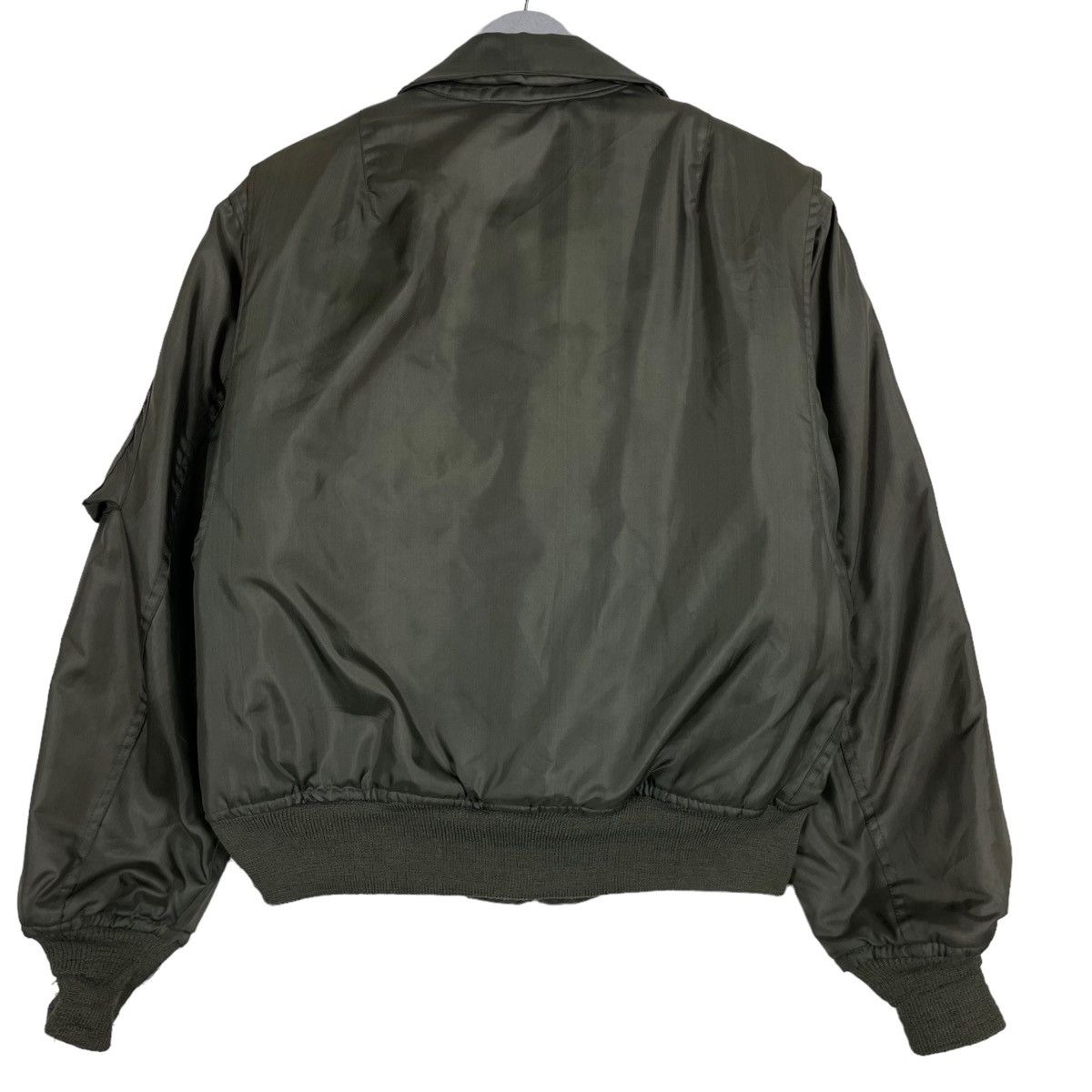 Buzz Rickson's × Vintage 💥80s MA1 ARMY TANKER FLIGHT BOMBER RIOT JACKET Size US M / EU 48-50 / 2 - 9 Thumbnail