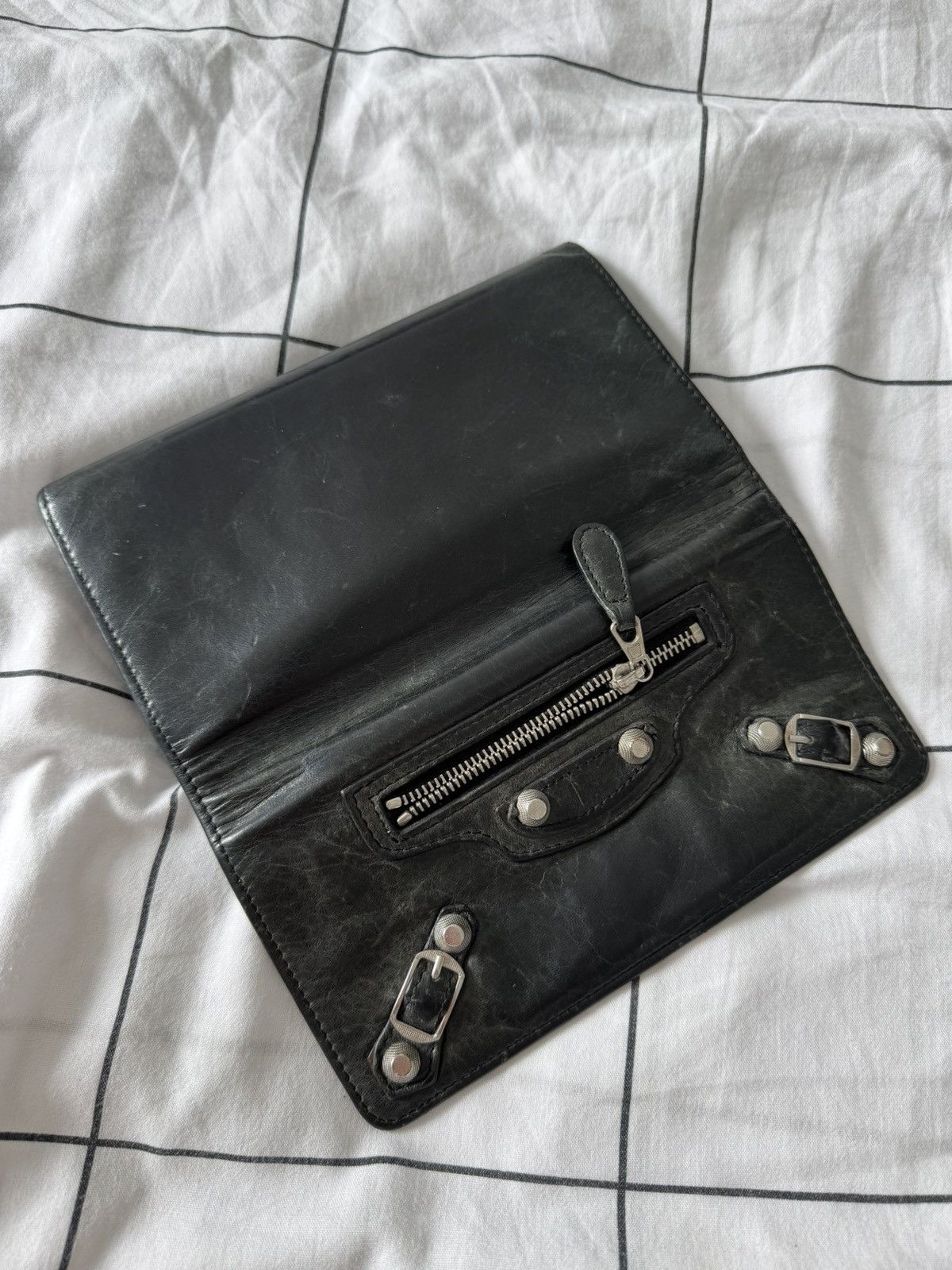 Balenciaga Balenciaga Portefeuille Classic Continental City Wallet Size ONE SIZE - 9 Thumbnail